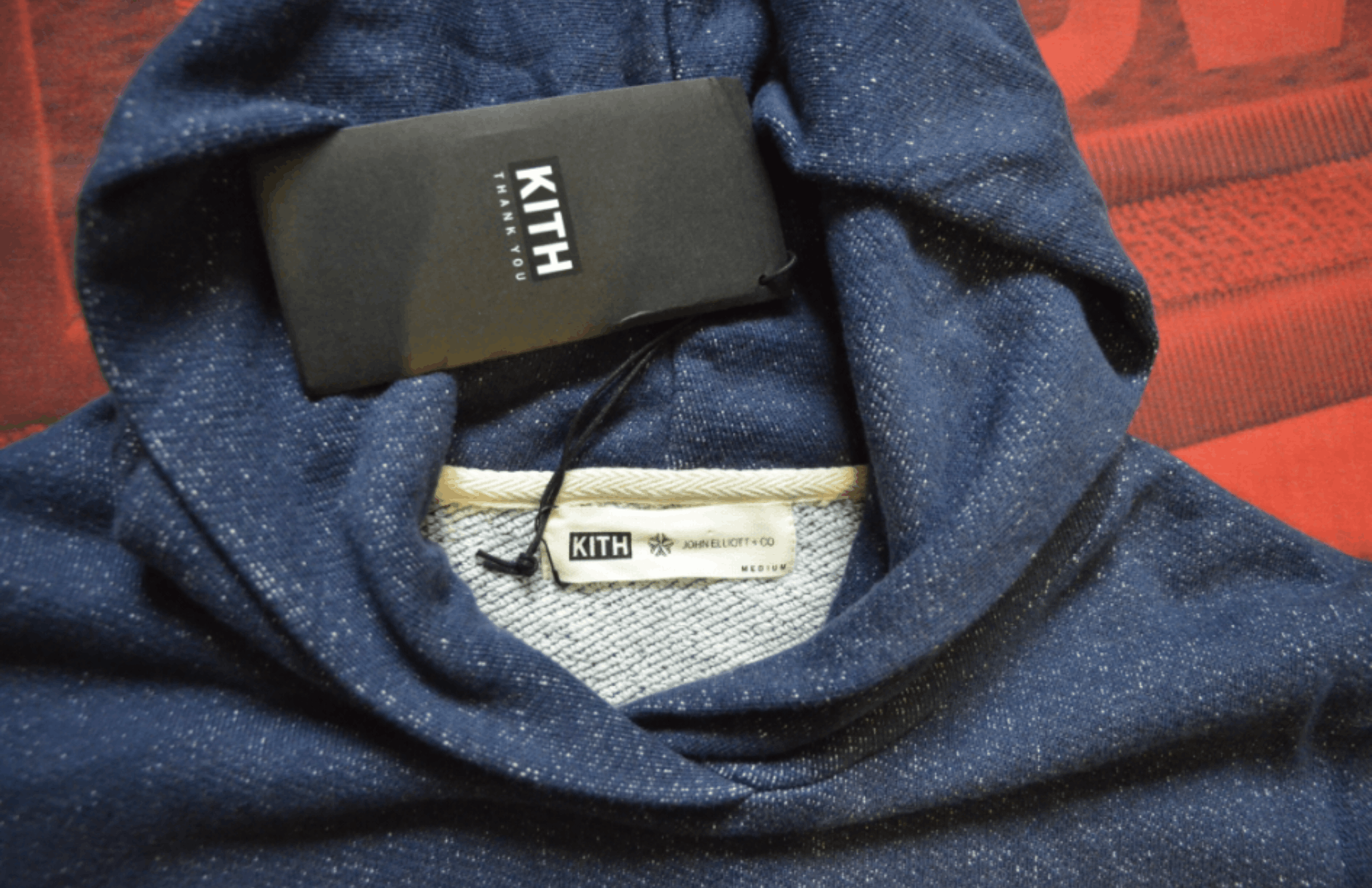 John Elliott KITH x John Elliott+Co Villain Hoodie Speckled Tokyo Sakura Size US S / EU 44-46 / 1 - 7 Thumbnail
