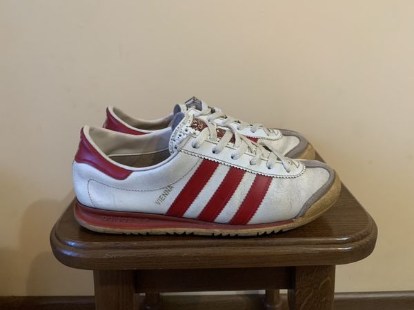 Adidas Vintage Adidas VIENNA Made In West Germany Red 70’s 80’s | Grailed