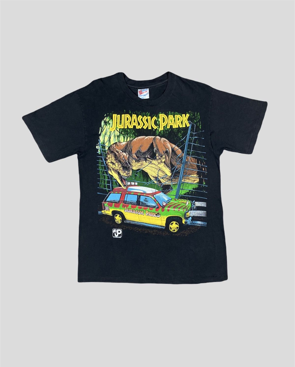 Vintage Very Rare Vintage Jurassic Park Movie 1993 Black T Shirt Grailed 2369