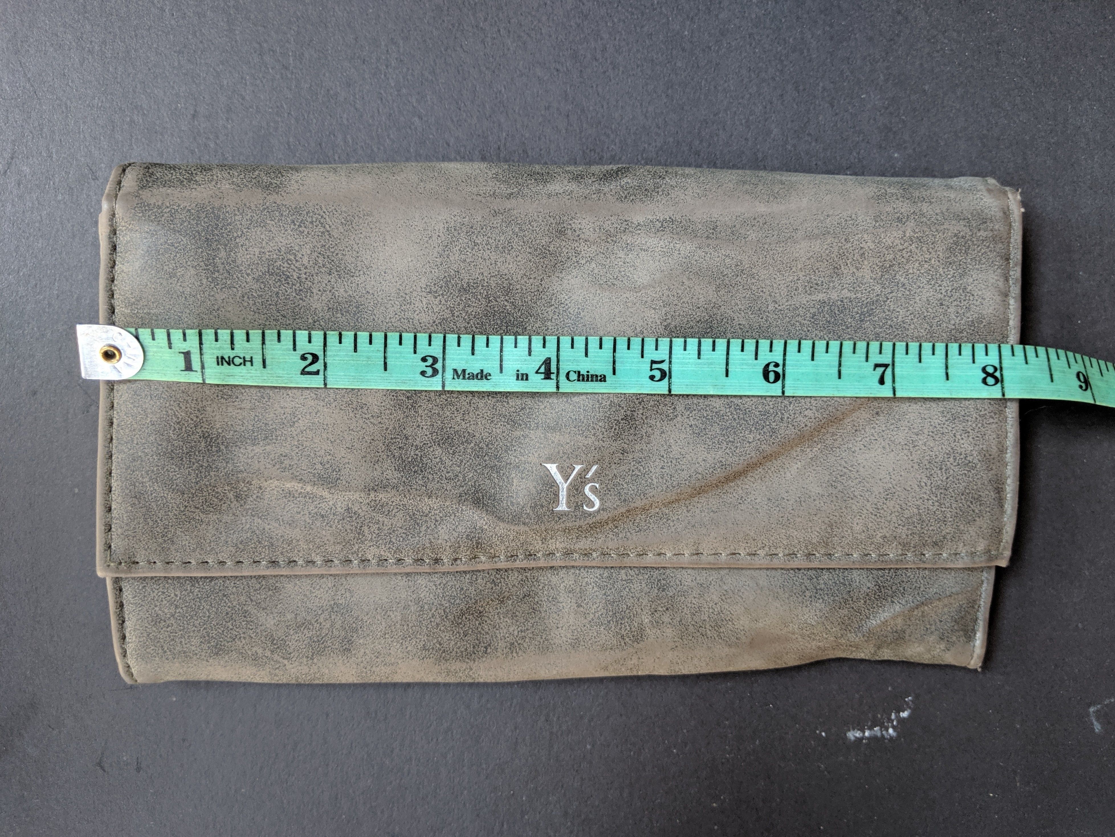 Vintage × Yohji Yamamoto vintage Y's unisex wallet leather made Size ONE SIZE - 7 Thumbnail