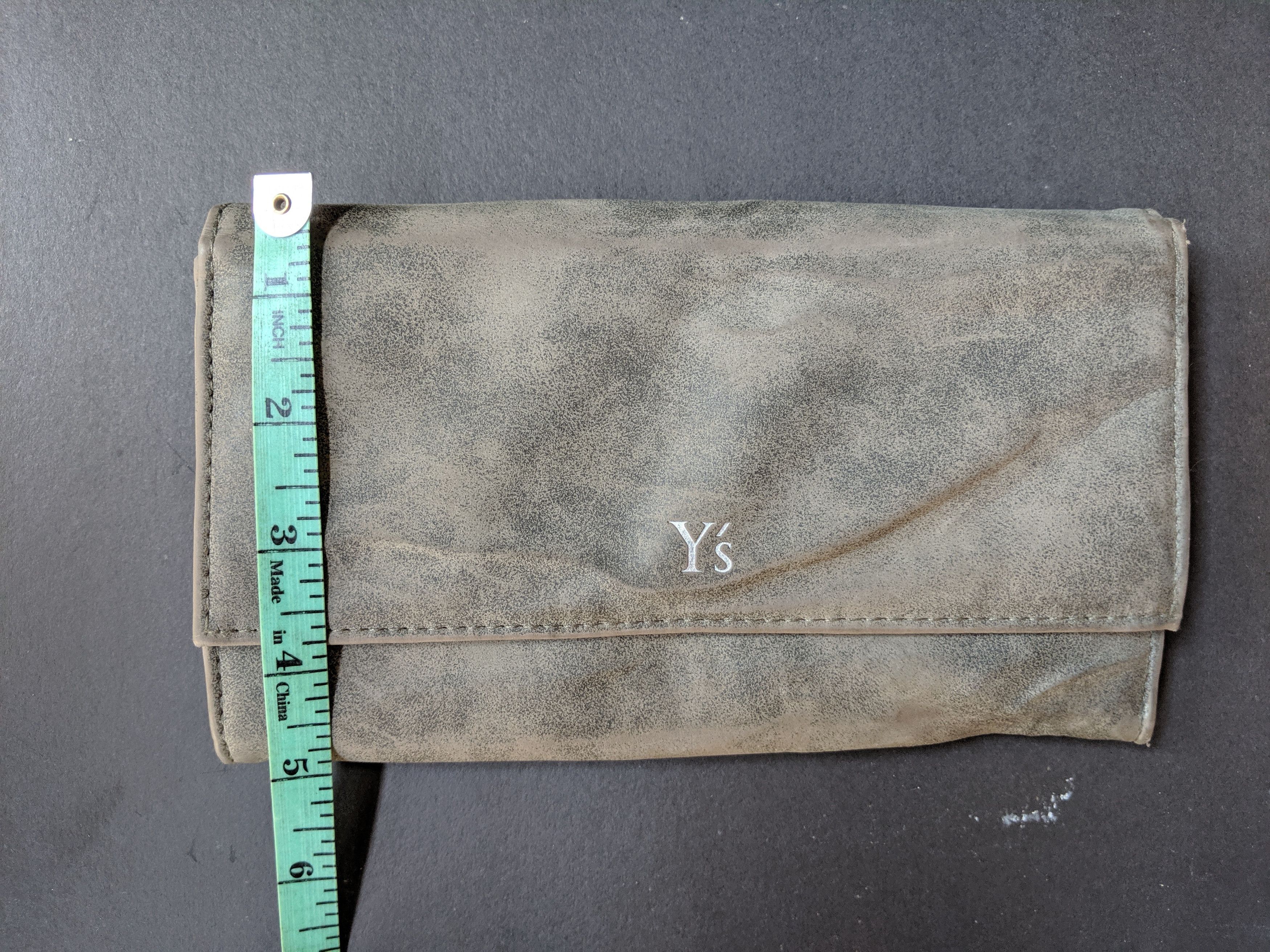 Vintage × Yohji Yamamoto vintage Y's unisex wallet leather made Size ONE SIZE - 8 Thumbnail
