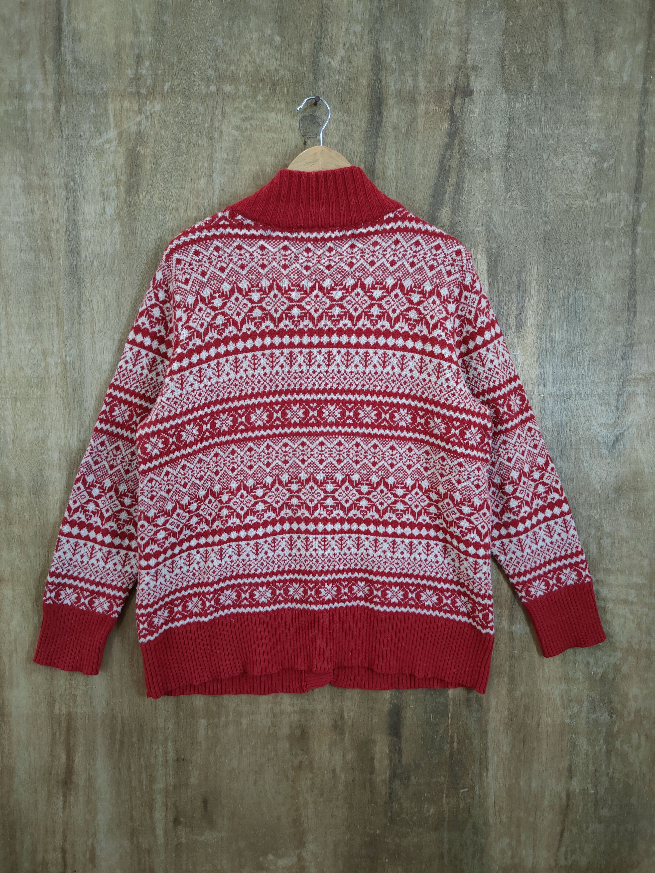 Eddie Bauer D Eddie Bauer art navajo meticulous knitwear japan #46-853 Size US L / EU 52-54 / 3 - 7 Thumbnail
