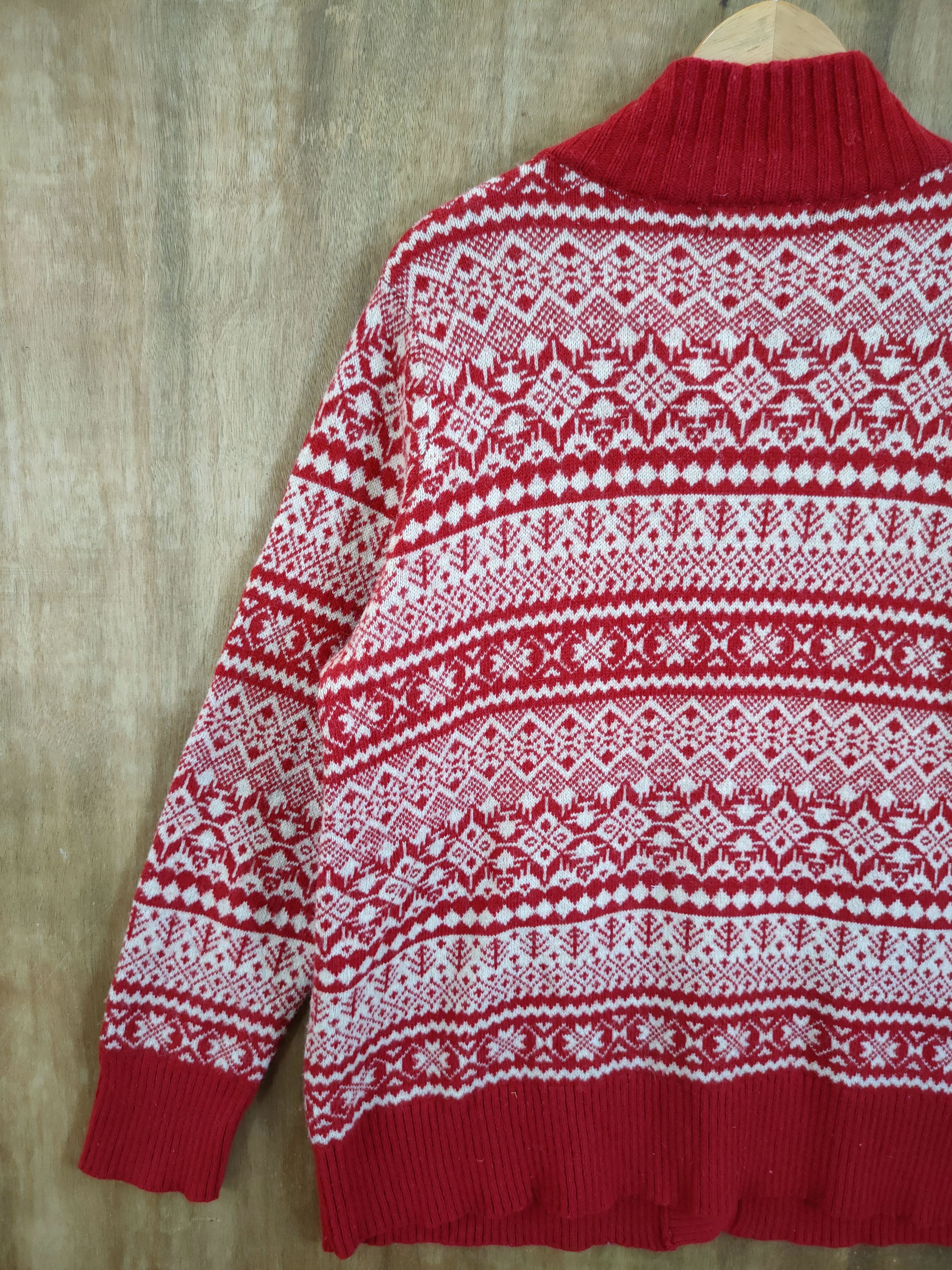Eddie Bauer D Eddie Bauer art navajo meticulous knitwear japan #46-853 Size US L / EU 52-54 / 3 - 8 Thumbnail