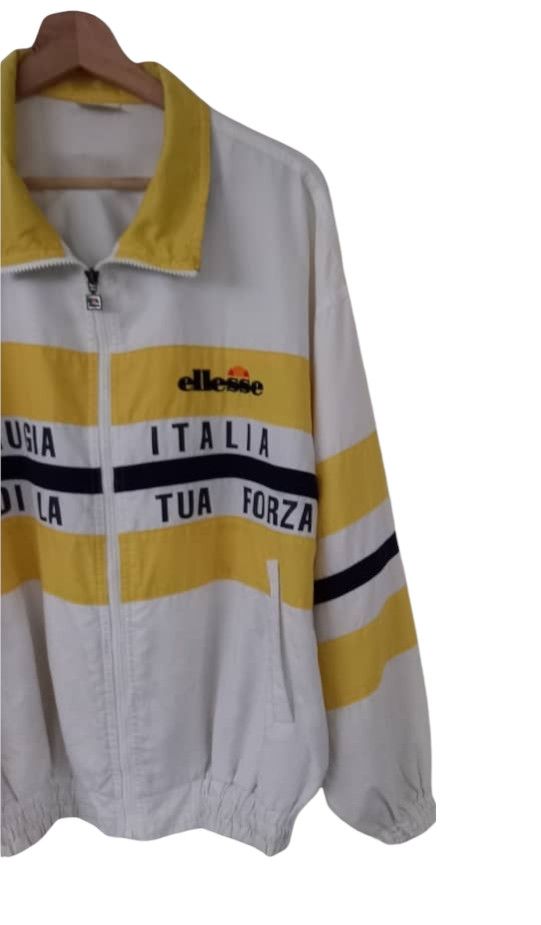 Ellesse Vintage Ellese Windbreaker Jacket Size US XL / EU 56 / 4 - 6 Thumbnail