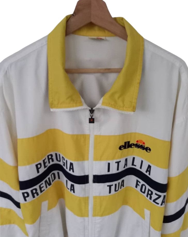 Ellesse Vintage Ellese Windbreaker Jacket Size US XL / EU 56 / 4 - 3 Thumbnail