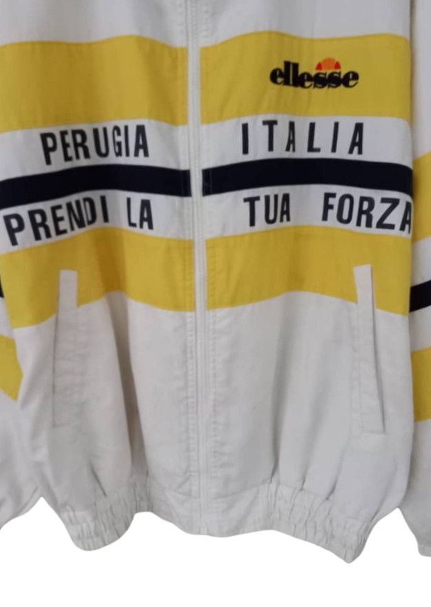 Ellesse Vintage Ellese Windbreaker Jacket Size US XL / EU 56 / 4 - 4 Thumbnail
