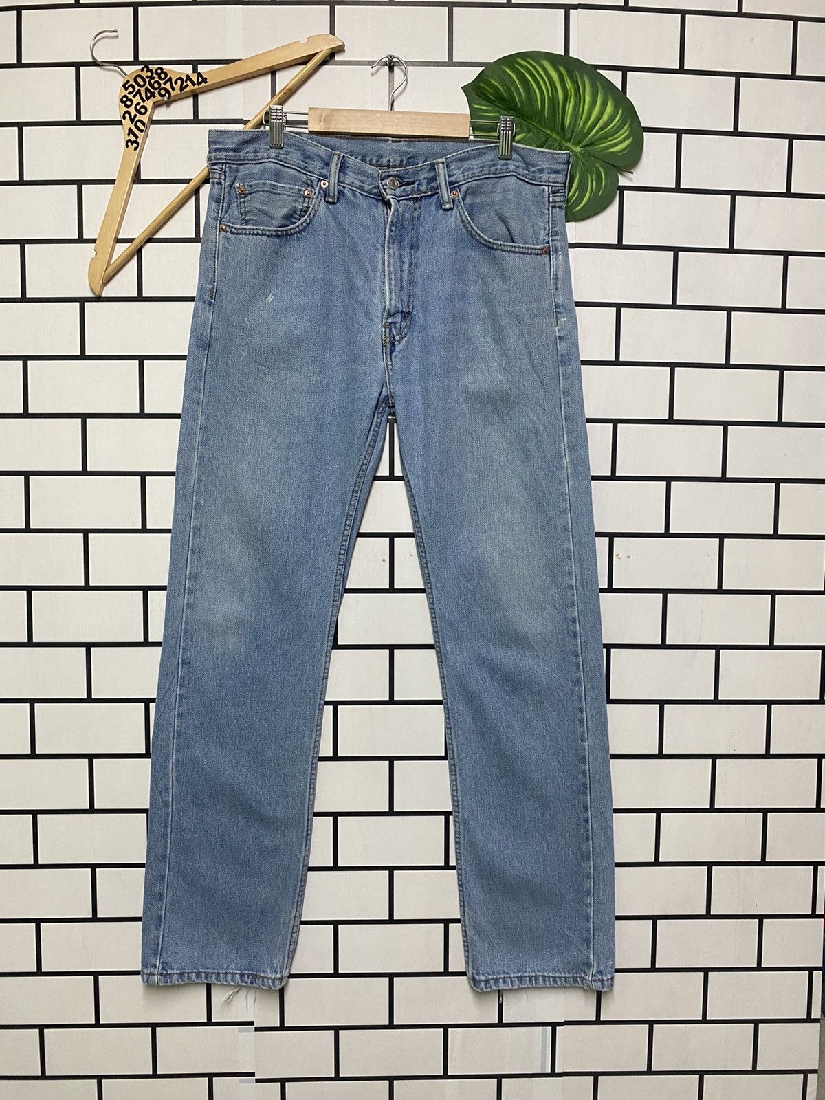 Levi's × Levi's Vintage Clothing × Vintage Vintage LEVIS 505 Light Wash Distressed Jean -L23 Size US 36 / EU 52 - 1 Thumbnail