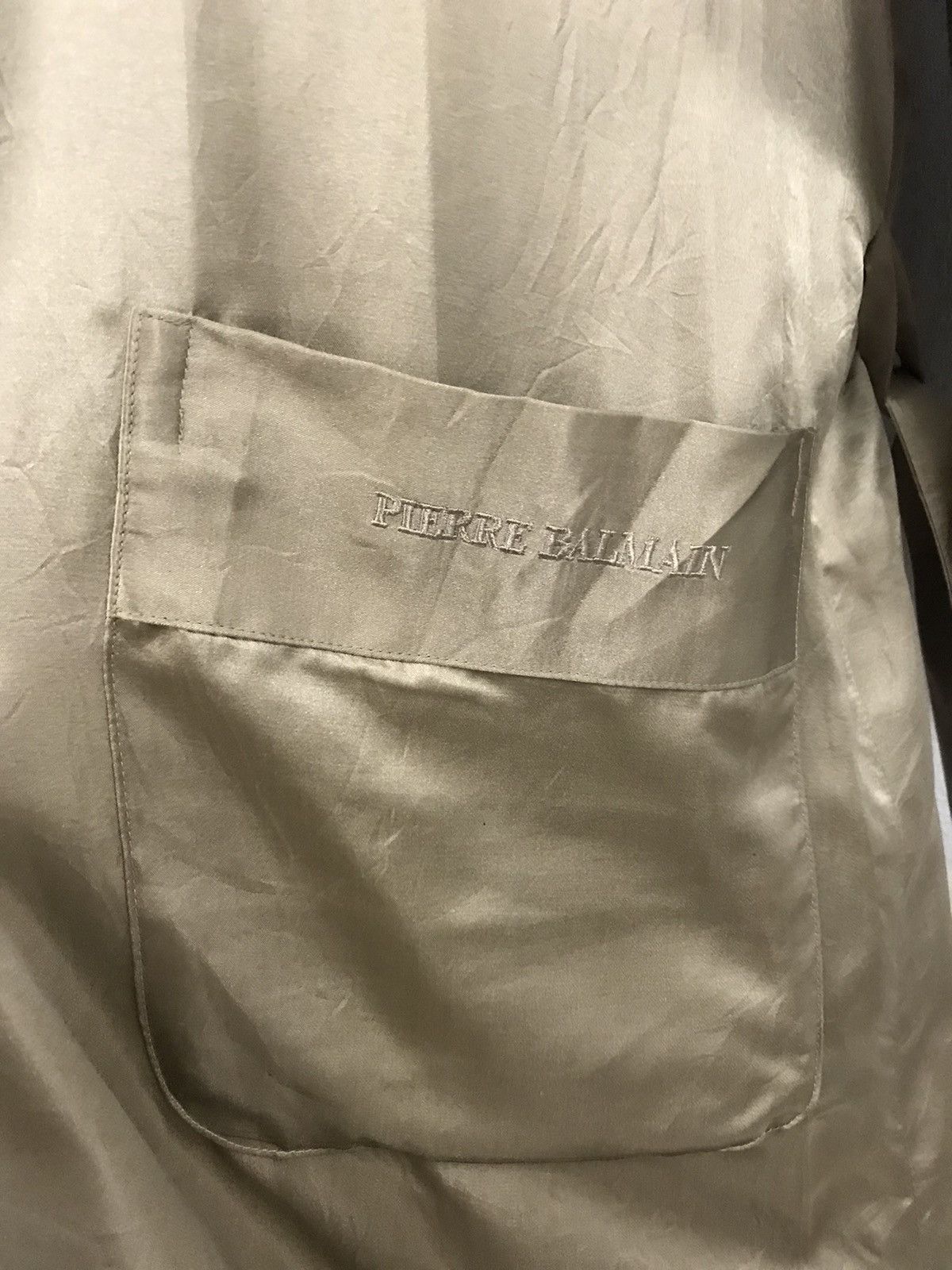 Pierre Balmain Long Sleep Jacket