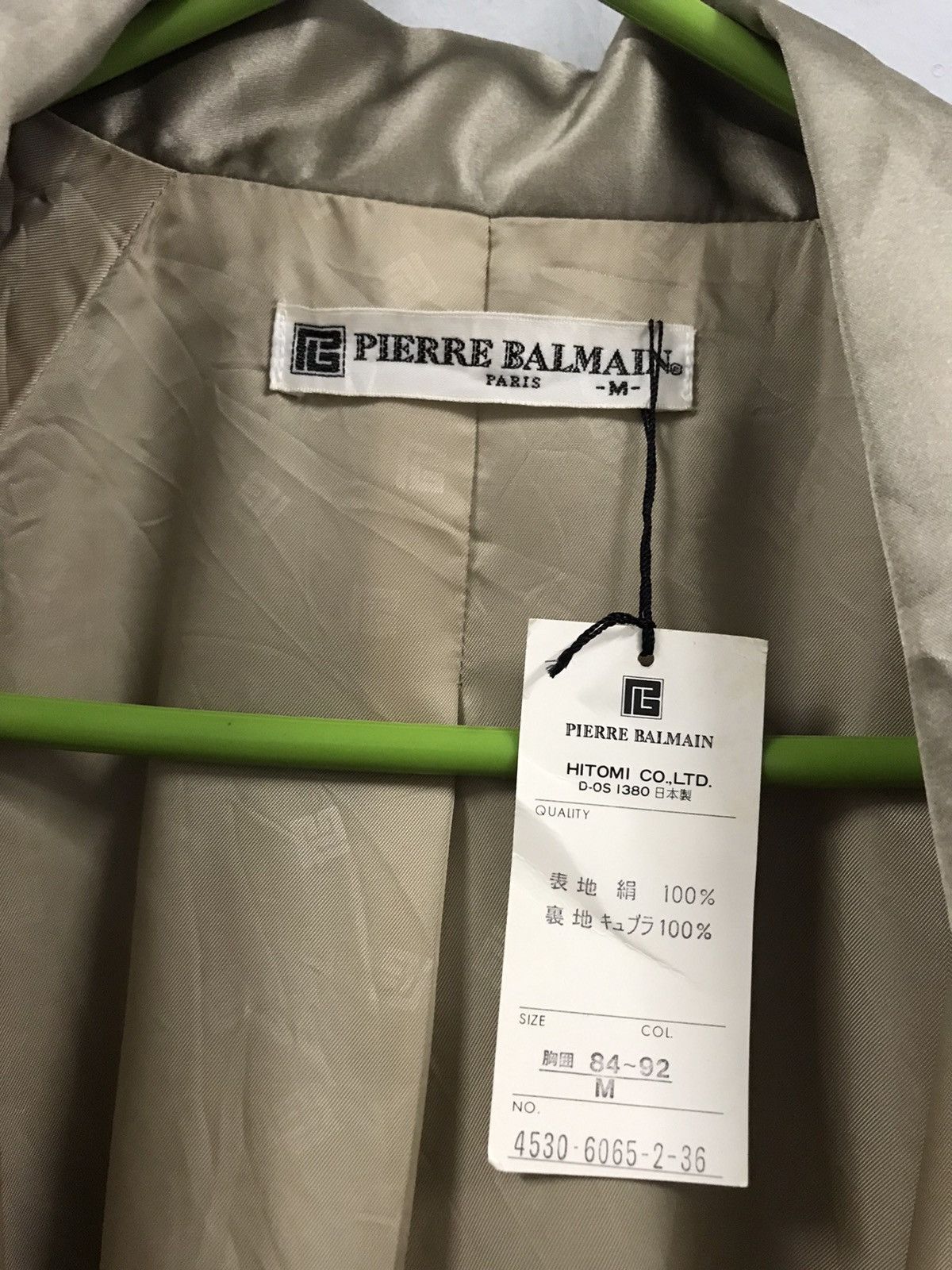 Pierre Balmain Long Sleep Jacket
