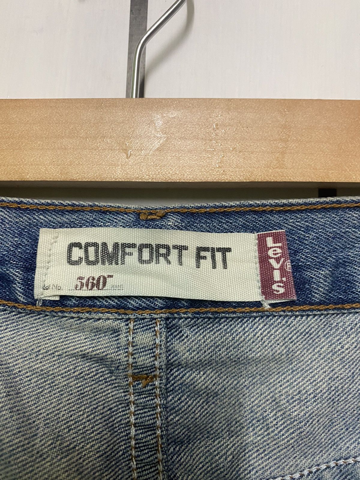 Levi's × Levi's Vintage Clothing × Vintage Vintage LEVIS 560 Comfot Fit 40x30 Jeans - L21 Size US 40 / EU 56 - 12 Thumbnail
