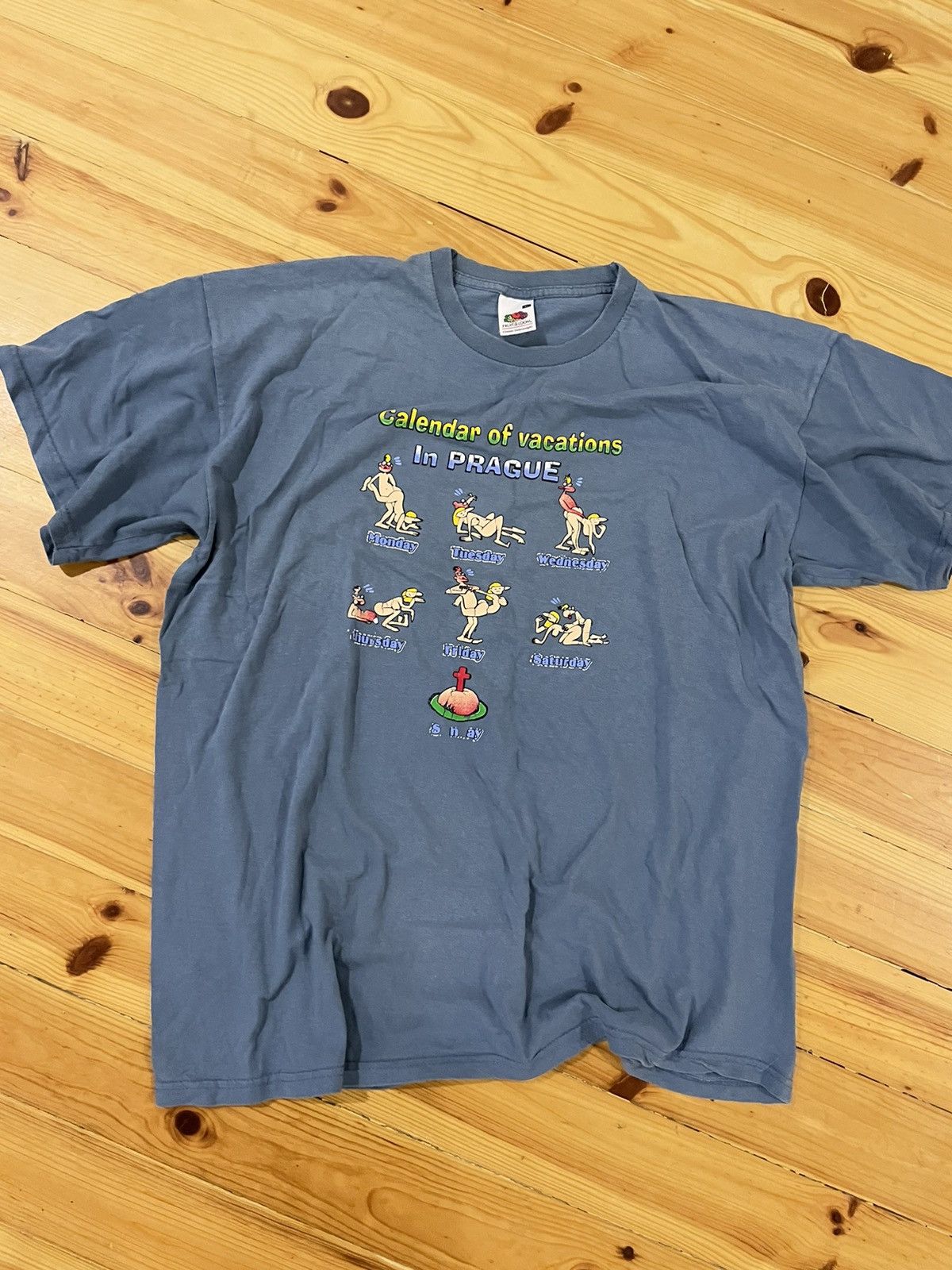 Fuck Art, Make Tees × Vintage Fun kamasutra T-shirt boobs Size US XL / EU 56 / 4 - 2 Thumbnail