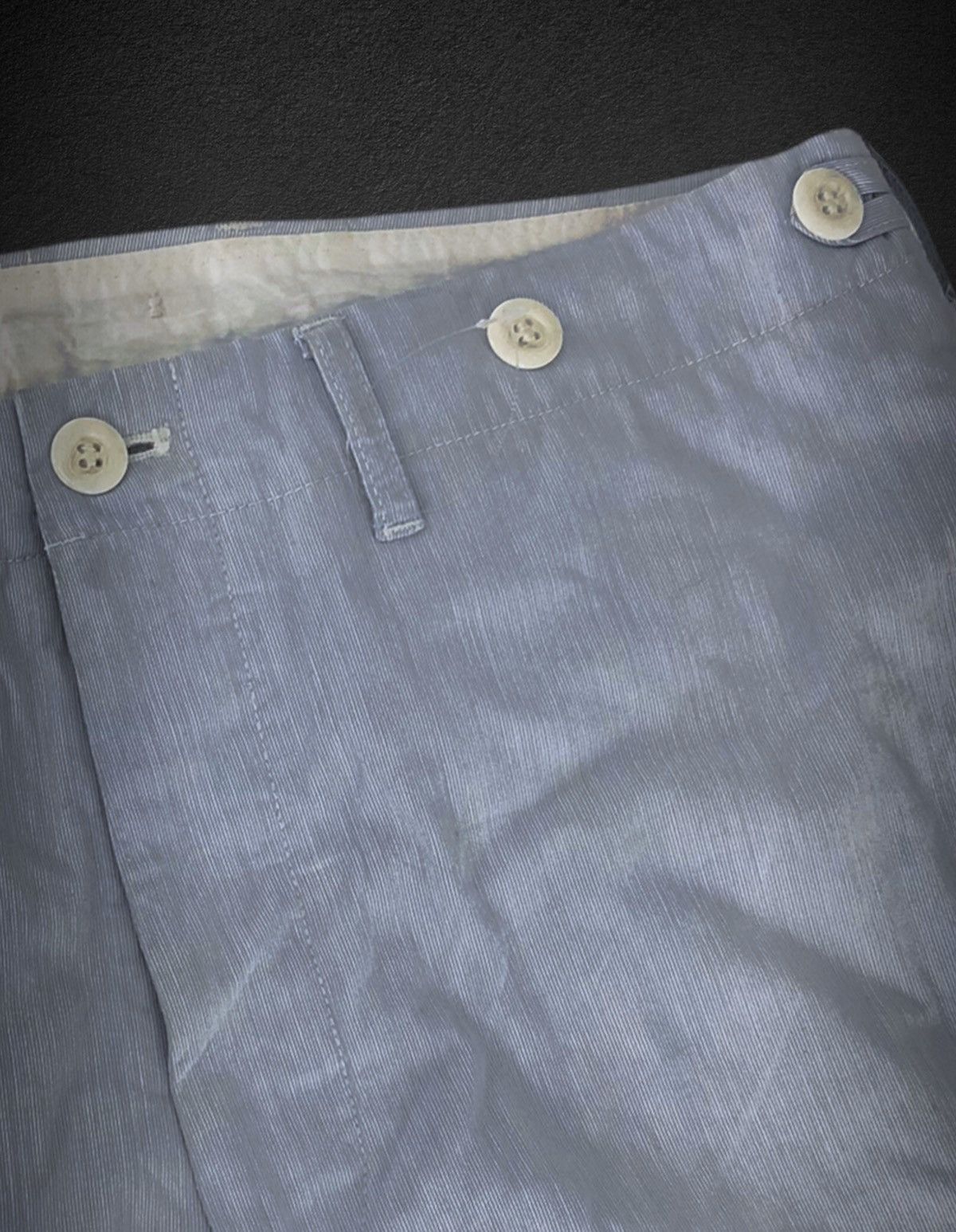 Visvim Micro Stripe Pastoral Shorts Size US 34 / EU 50 - 3 Thumbnail