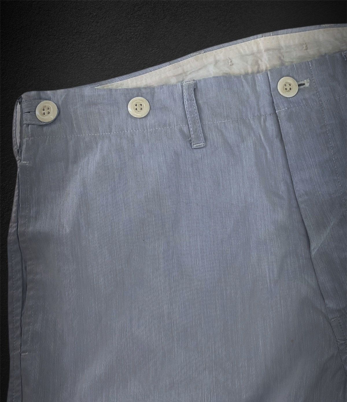 Visvim Micro Stripe Pastoral Shorts Size US 34 / EU 50 - 2 Thumbnail
