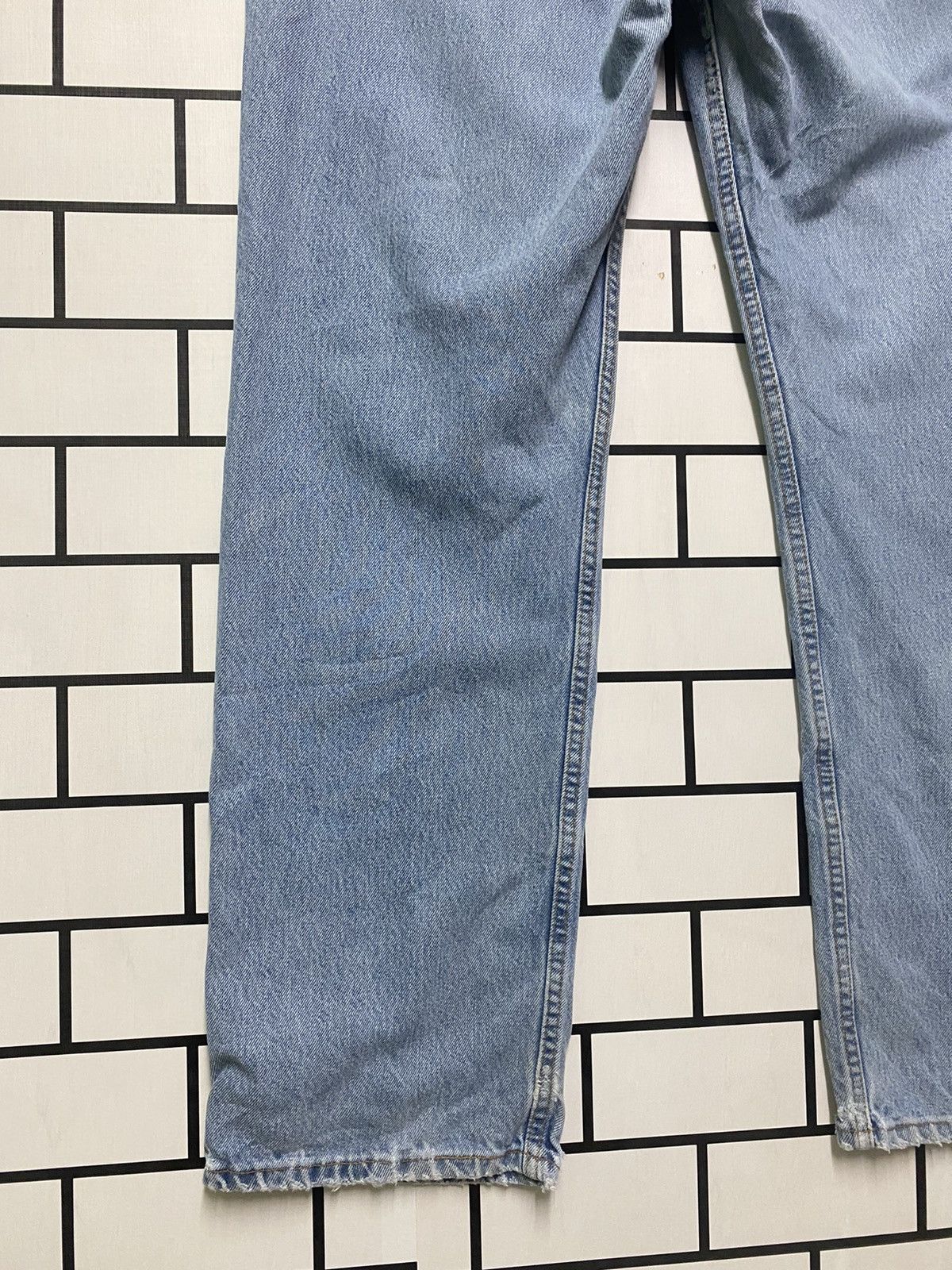Levi's × Levi's Vintage Clothing × Vintage Vintage 80s LEVIS 505 Regular Fit Straight Leg Denim - L22 Size US 38 / EU 54 - 11 Thumbnail