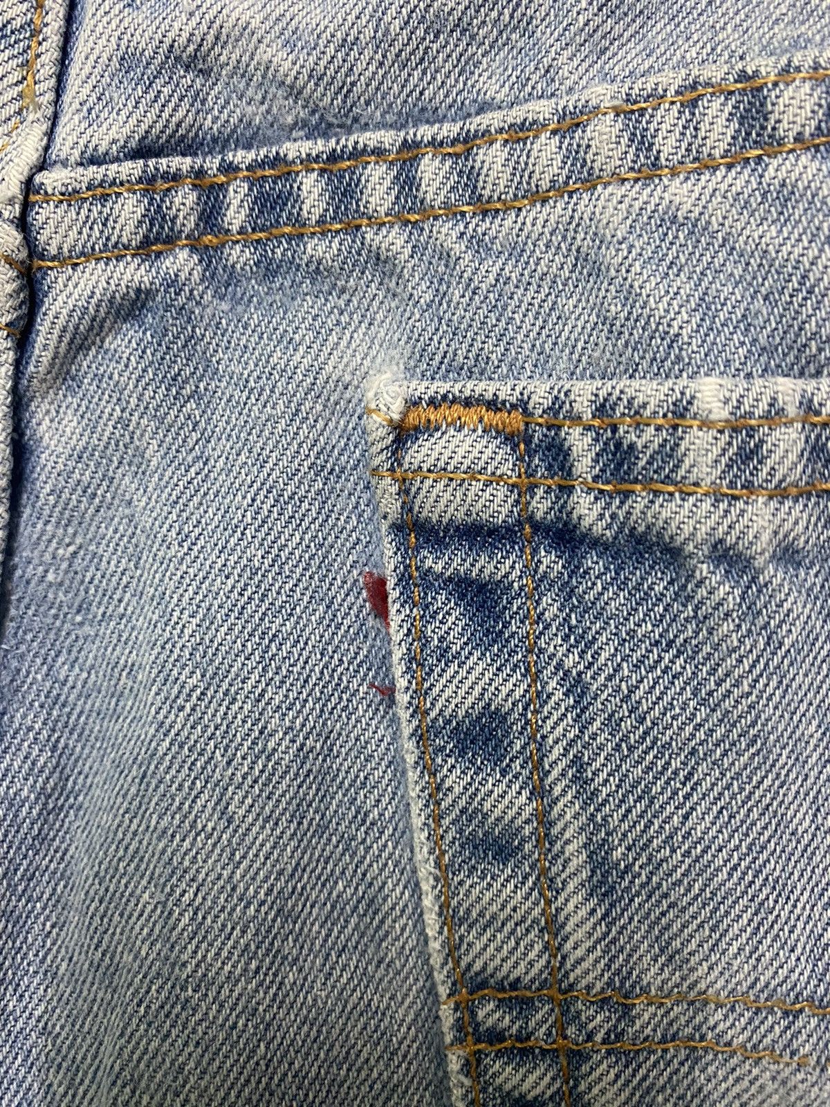 Levi's × Levi's Vintage Clothing × Vintage Vintage 80s LEVIS 505 Regular Fit Straight Leg Denim - L22 Size US 38 / EU 54 - 15 Thumbnail