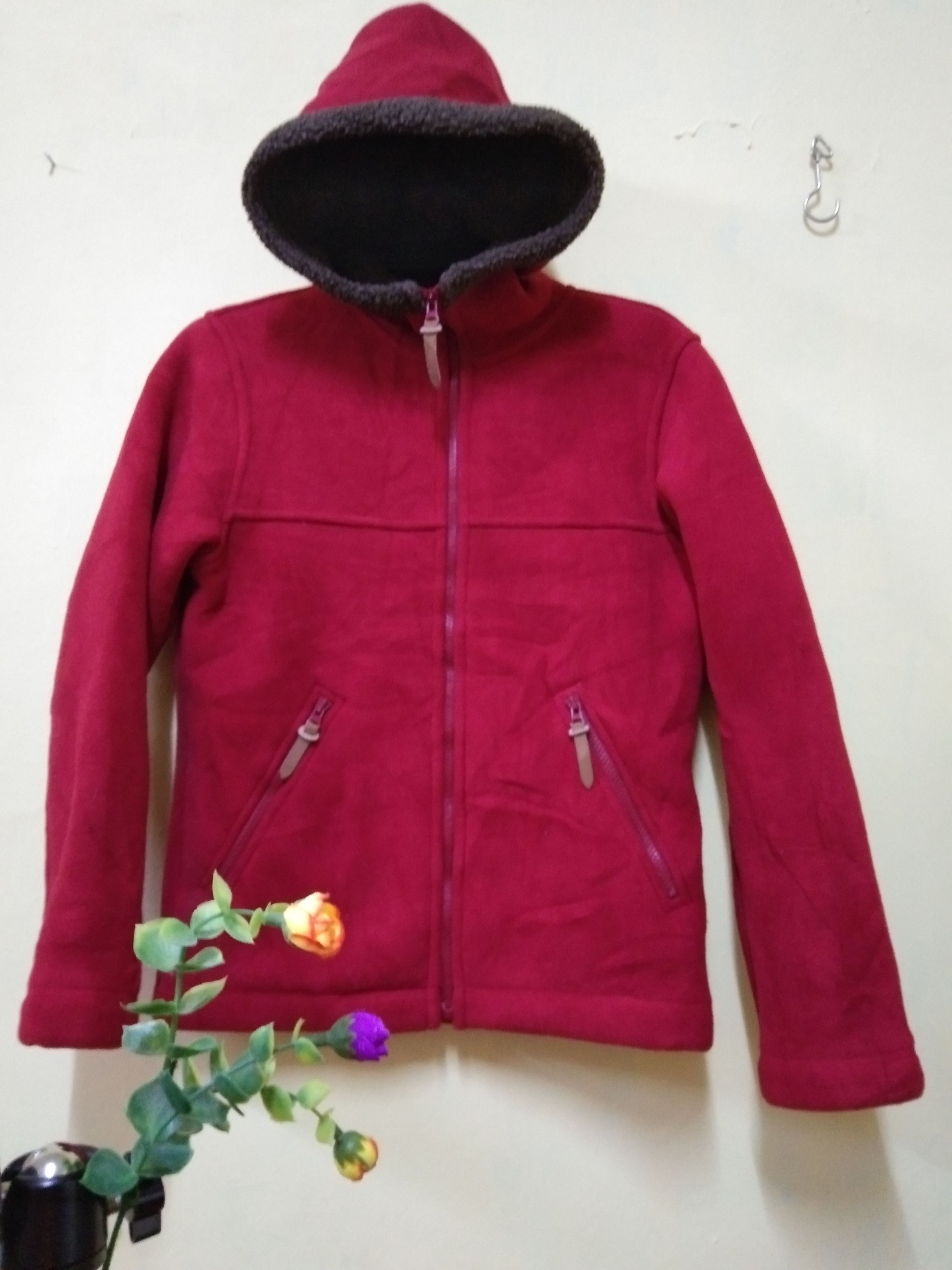 Uniqlo sherpa hoodie hotsell