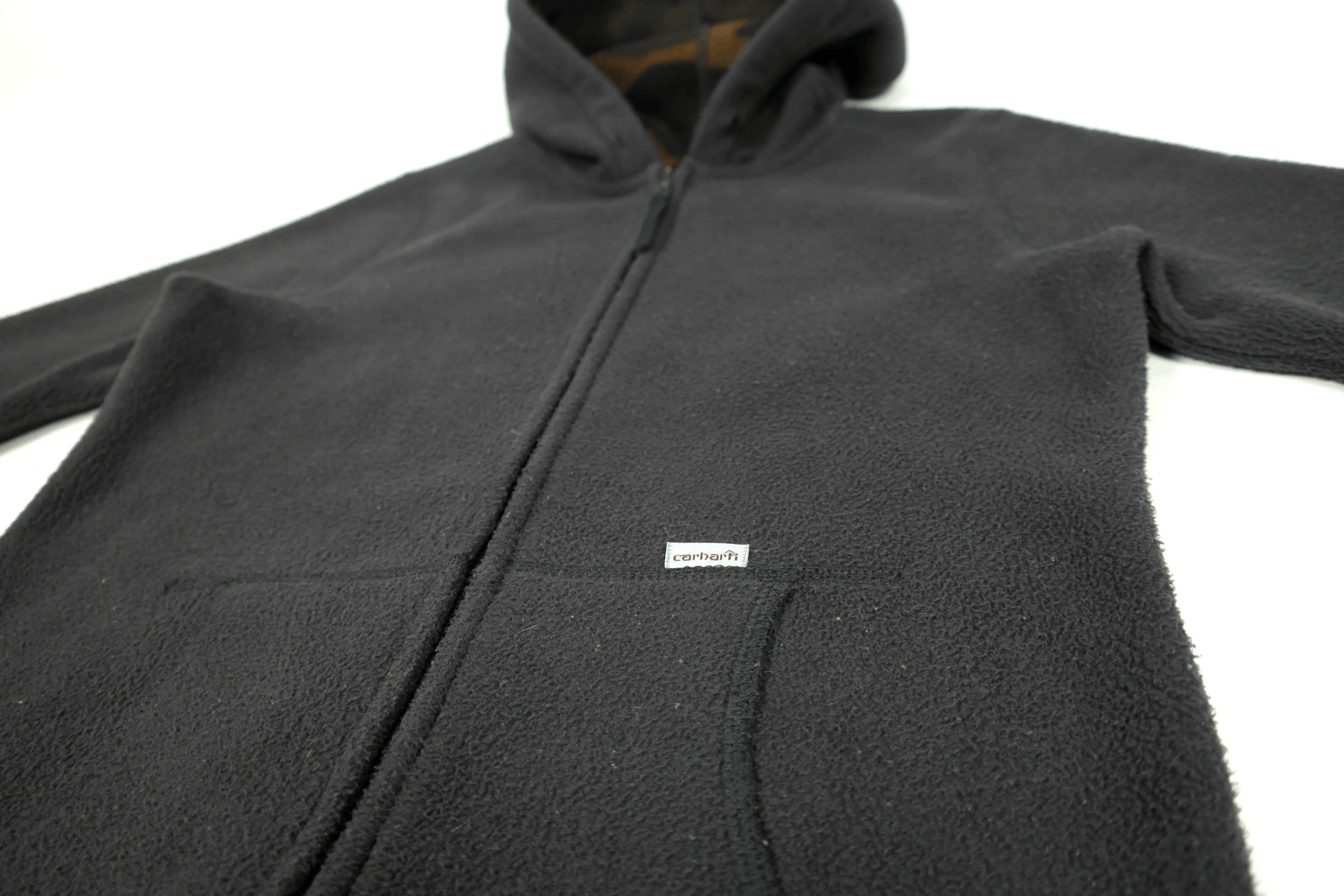 Carhartt Carhartt Fleece Zip Hoodie Womens Sz XS Black Size XS / US 0-2 / IT 36-38 - 5 Thumbnail