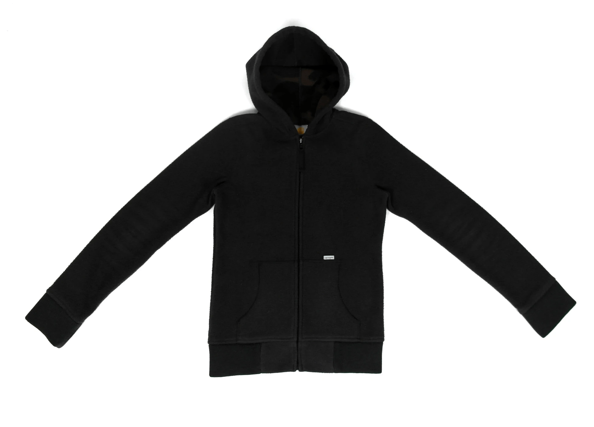 Carhartt Carhartt Fleece Zip Hoodie Womens Sz XS Black Size XS / US 0-2 / IT 36-38 - 4 Thumbnail