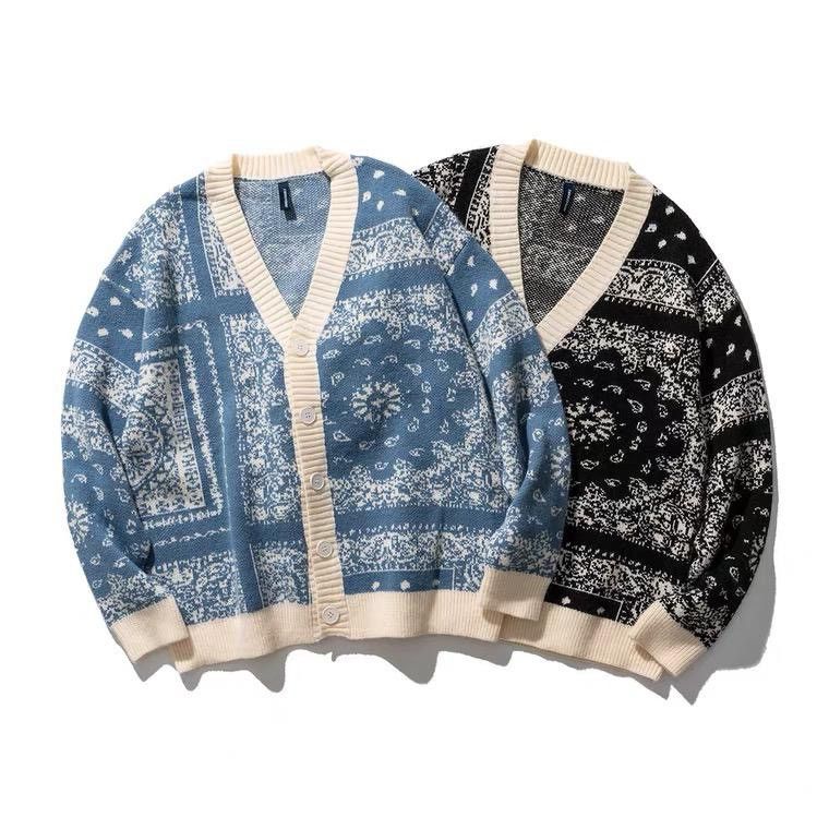 Japanese Brand × Vintage Bandana Knitwear Cardigan Collection Size US M / EU 48-50 / 2 - 3 Thumbnail