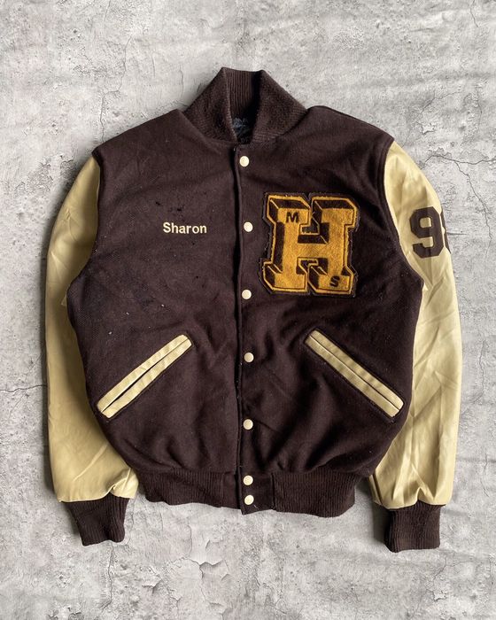 Levi's 1998 'MILTON HERSHEYS SPARTANS' VARSITY JACKET | Grailed