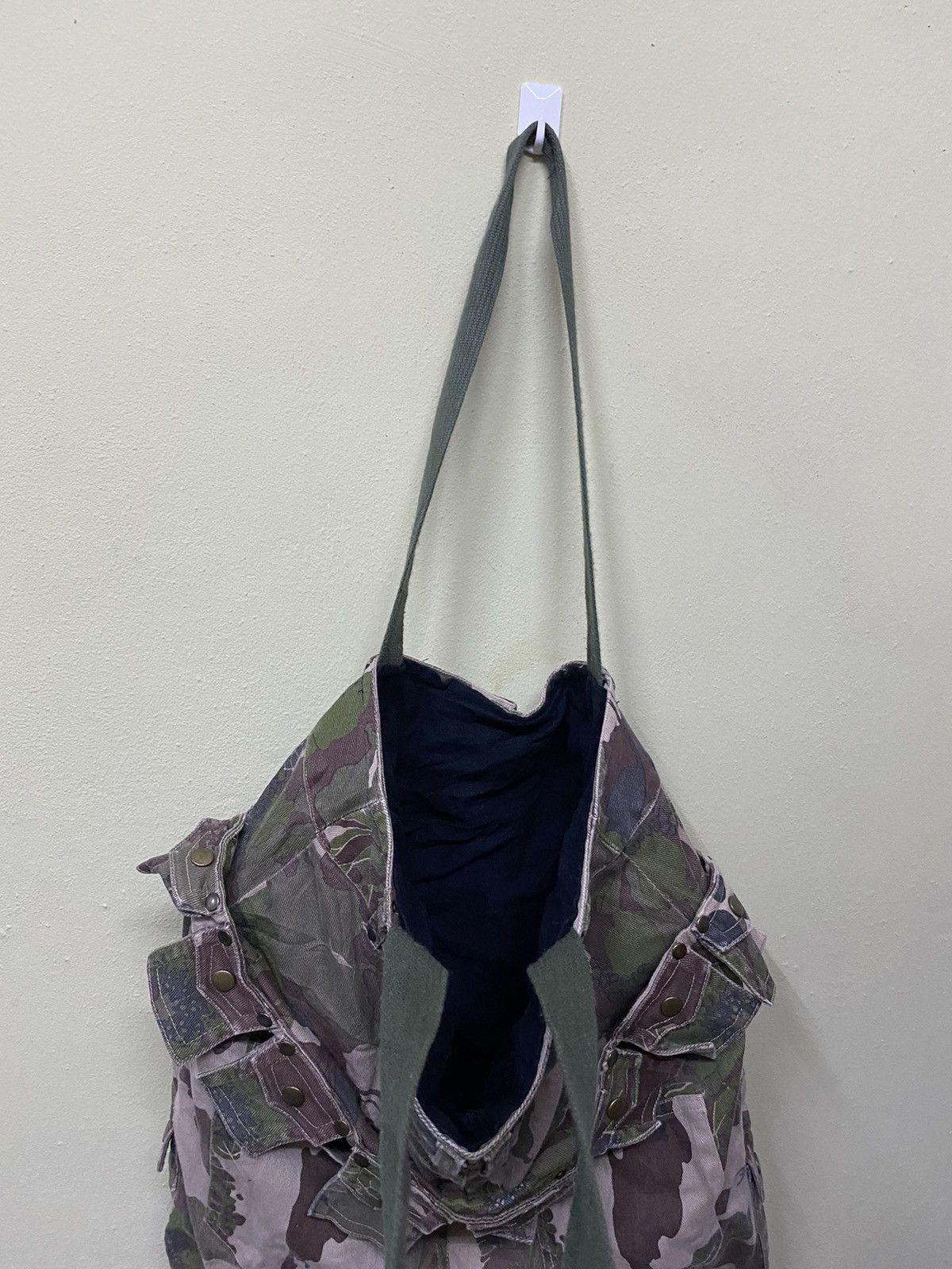 Handmade × Japanese Brand CAMO TOTE BAG VERY RARE DESIGN Size ONE SIZE - 2 Thumbnail