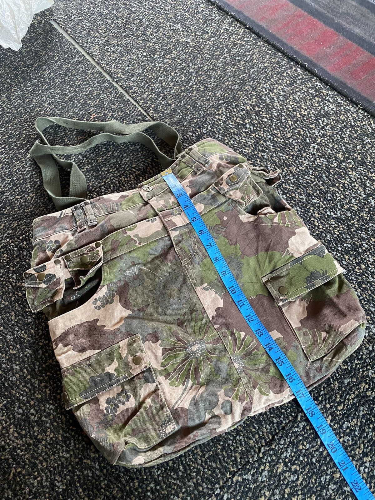 Handmade × Japanese Brand CAMO TOTE BAG VERY RARE DESIGN Size ONE SIZE - 5 Thumbnail