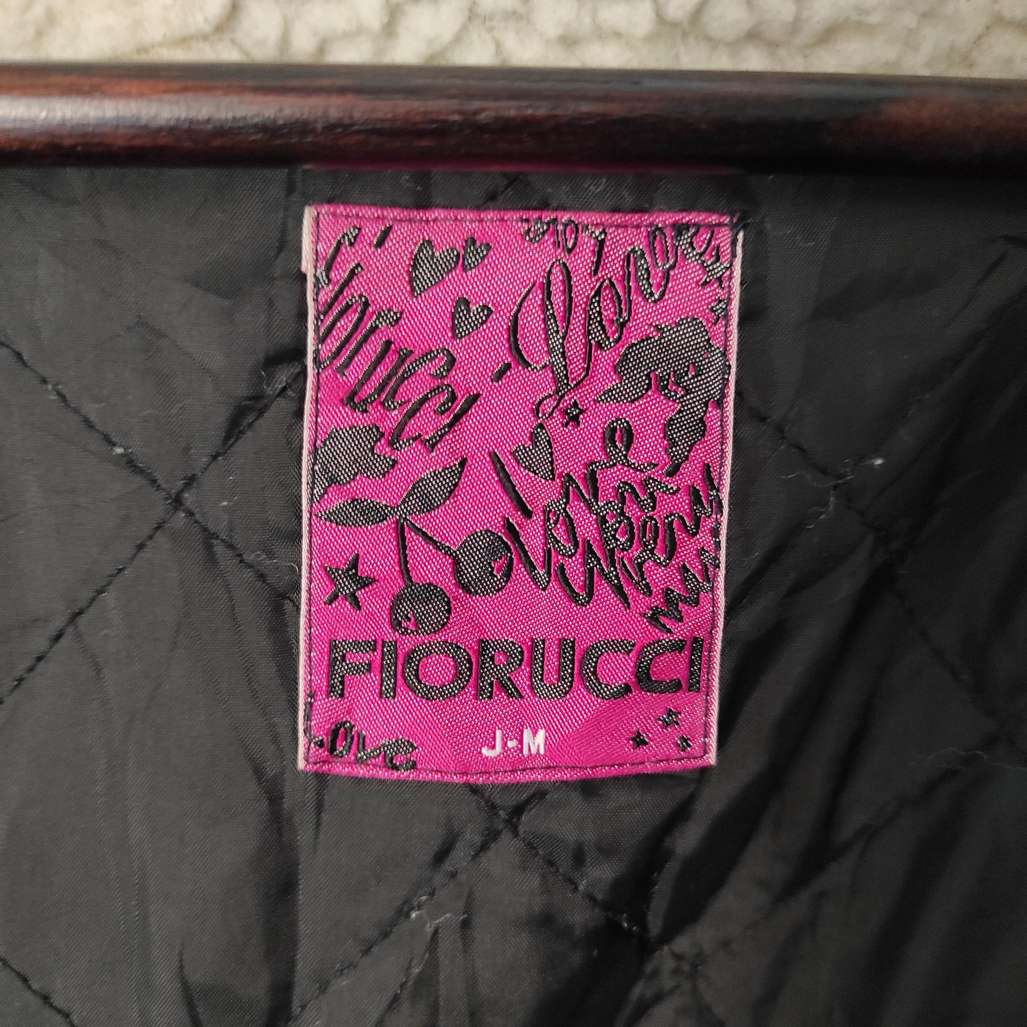 Fiorucci Vintage Fiorucci Fleece Hooded Varsity Jacket Size M / US 6-8 / IT 42-44 - 7 Thumbnail