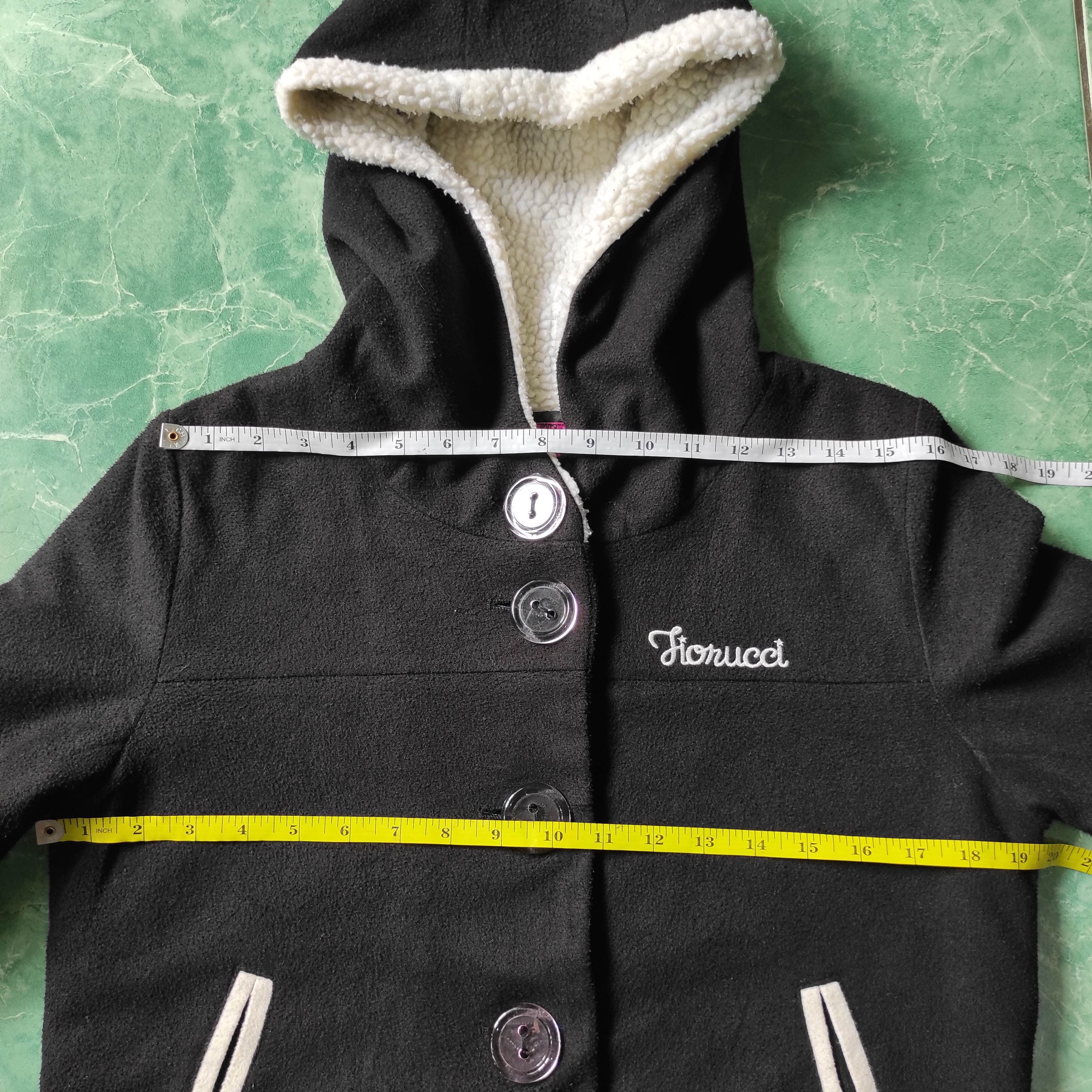 Fiorucci Vintage Fiorucci Fleece Hooded Varsity Jacket Size M / US 6-8 / IT 42-44 - 12 Thumbnail