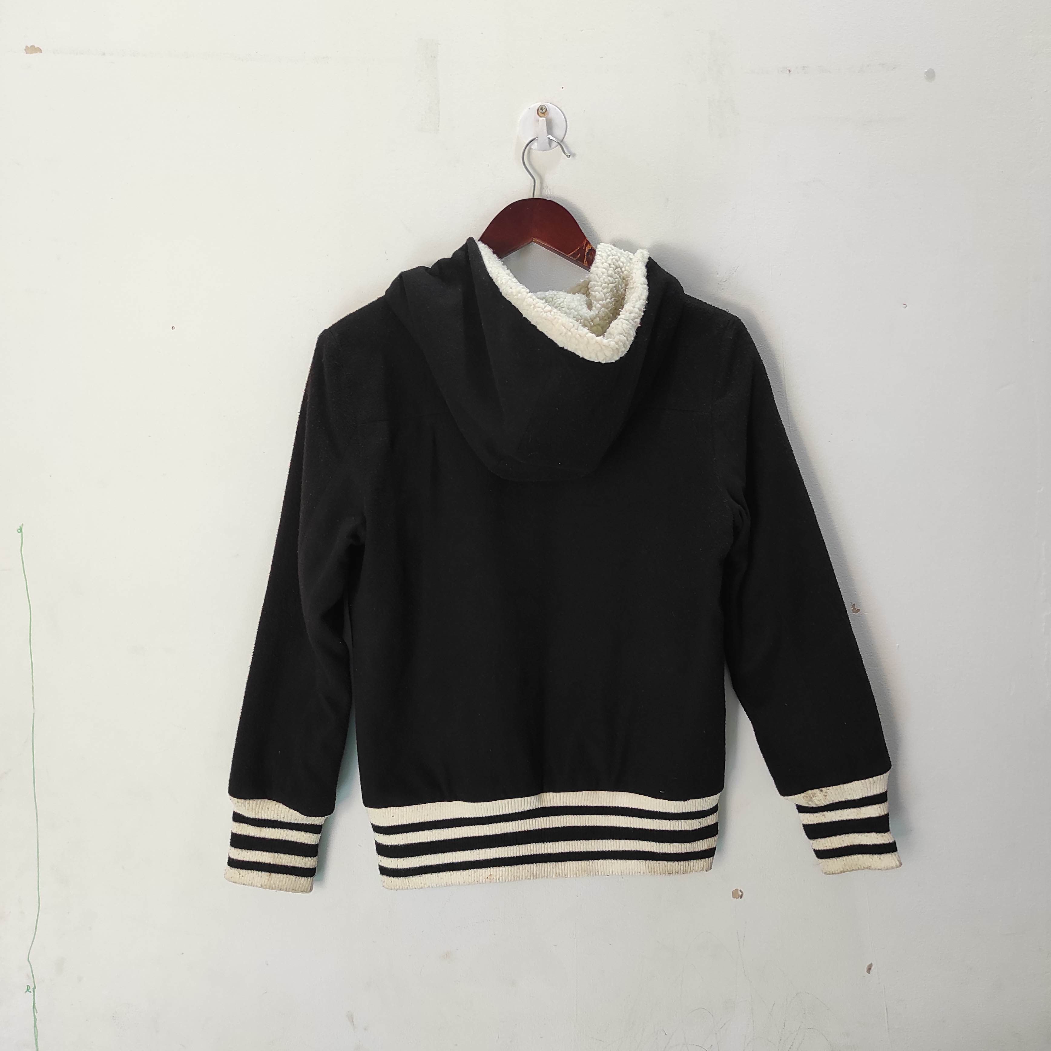 Fiorucci Vintage Fiorucci Fleece Hooded Varsity Jacket Size M / US 6-8 / IT 42-44 - 11 Thumbnail