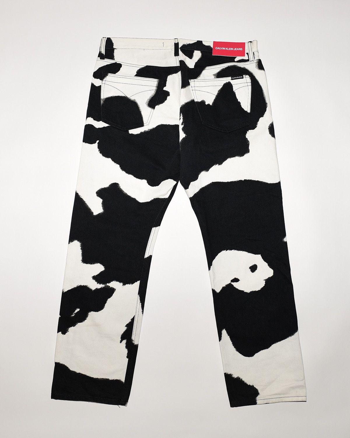 Calvin Klein Calvin Klein Cow Print Jeans Grailed