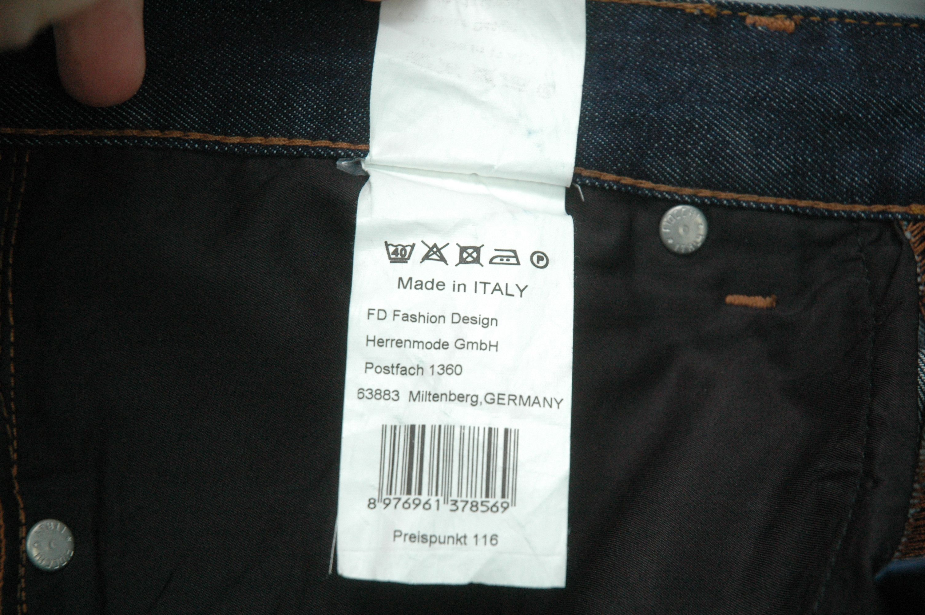 Karl Lagerfeld NWT RRP 340$ Karl Lagerfeld Denim Jeans Made in Italy Size US 32 / EU 48 - 14 Thumbnail