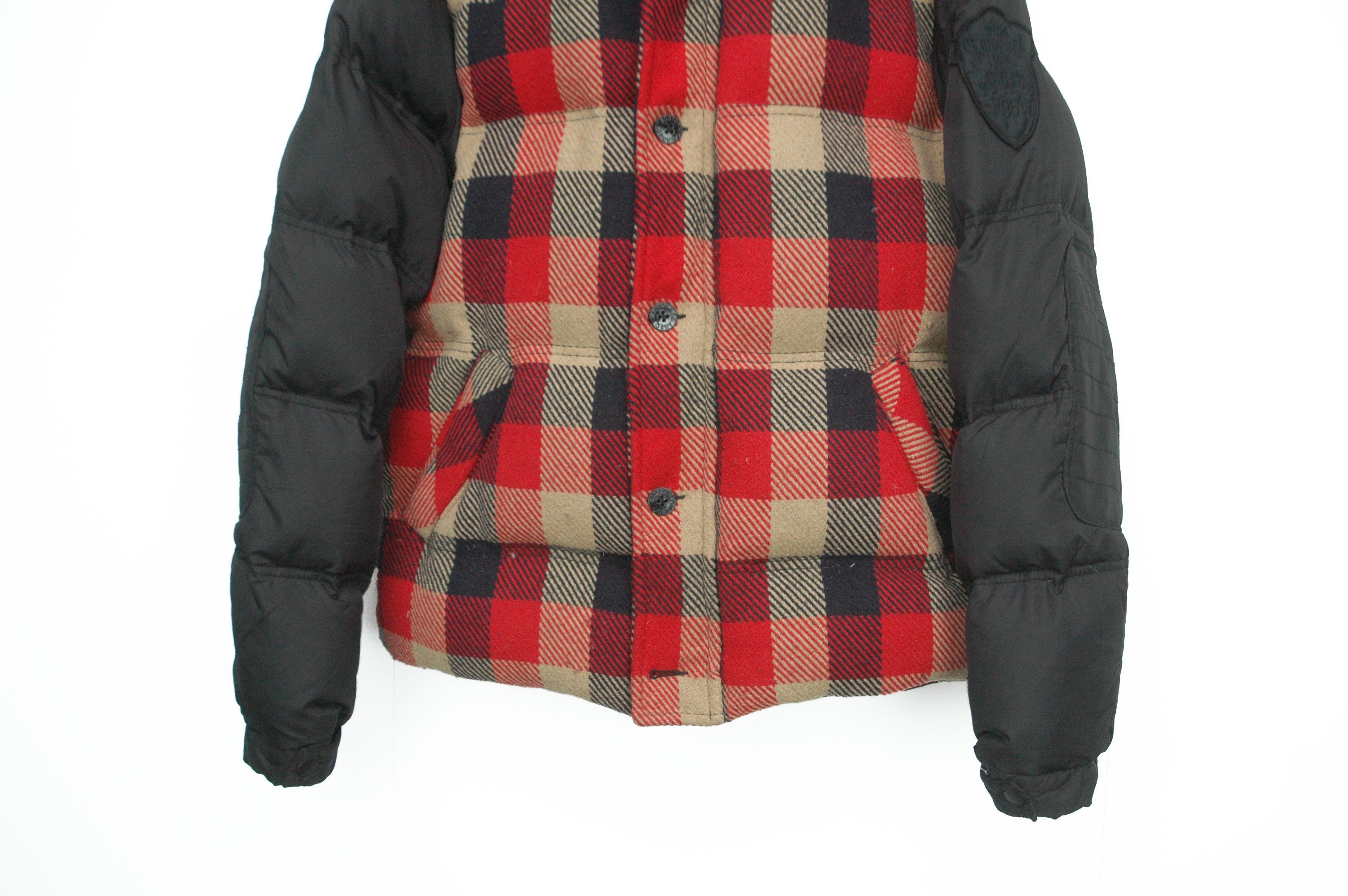 Scotch & Soda Scotch Soda Down Puffer Checkered Wool Jacket Size US L / EU 52-54 / 3 - 4 Thumbnail