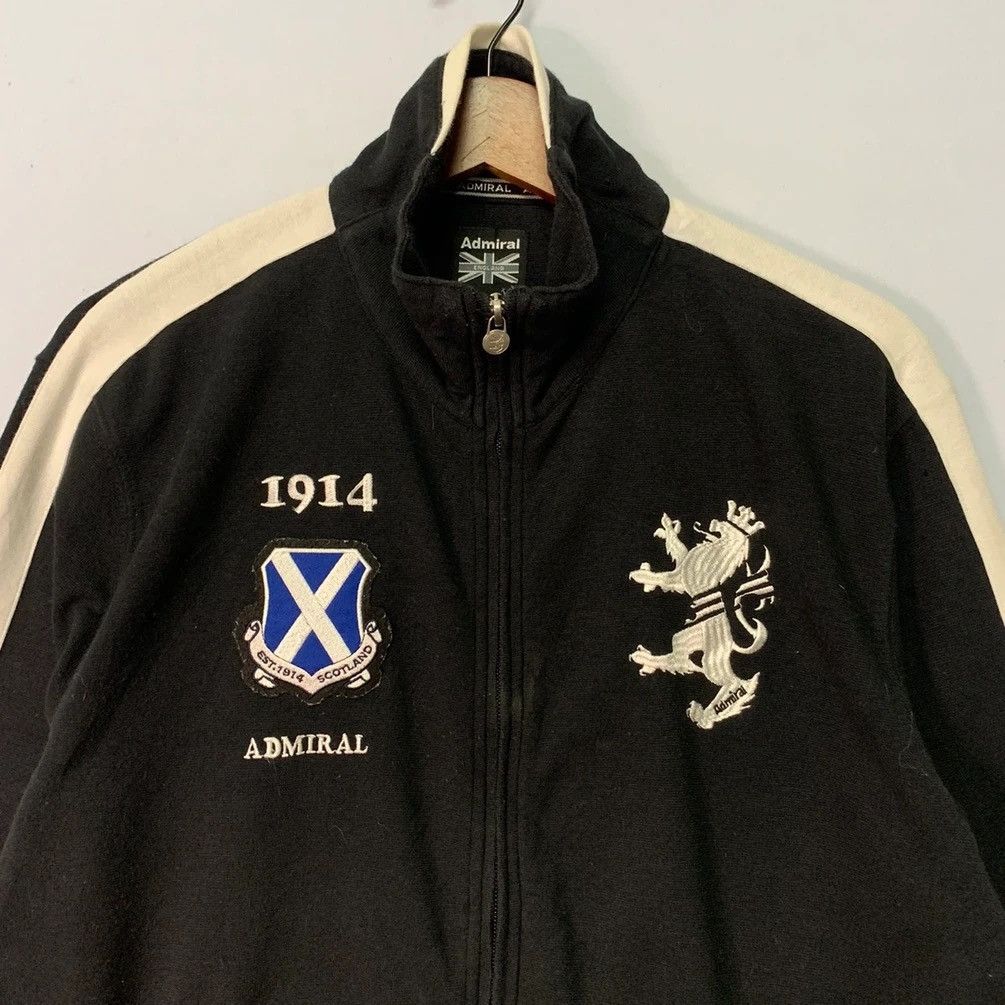 Admirable Co. Admiral Embroidery Zip Ups Sweater Size US L / EU 52-54 / 3 - 6 Thumbnail