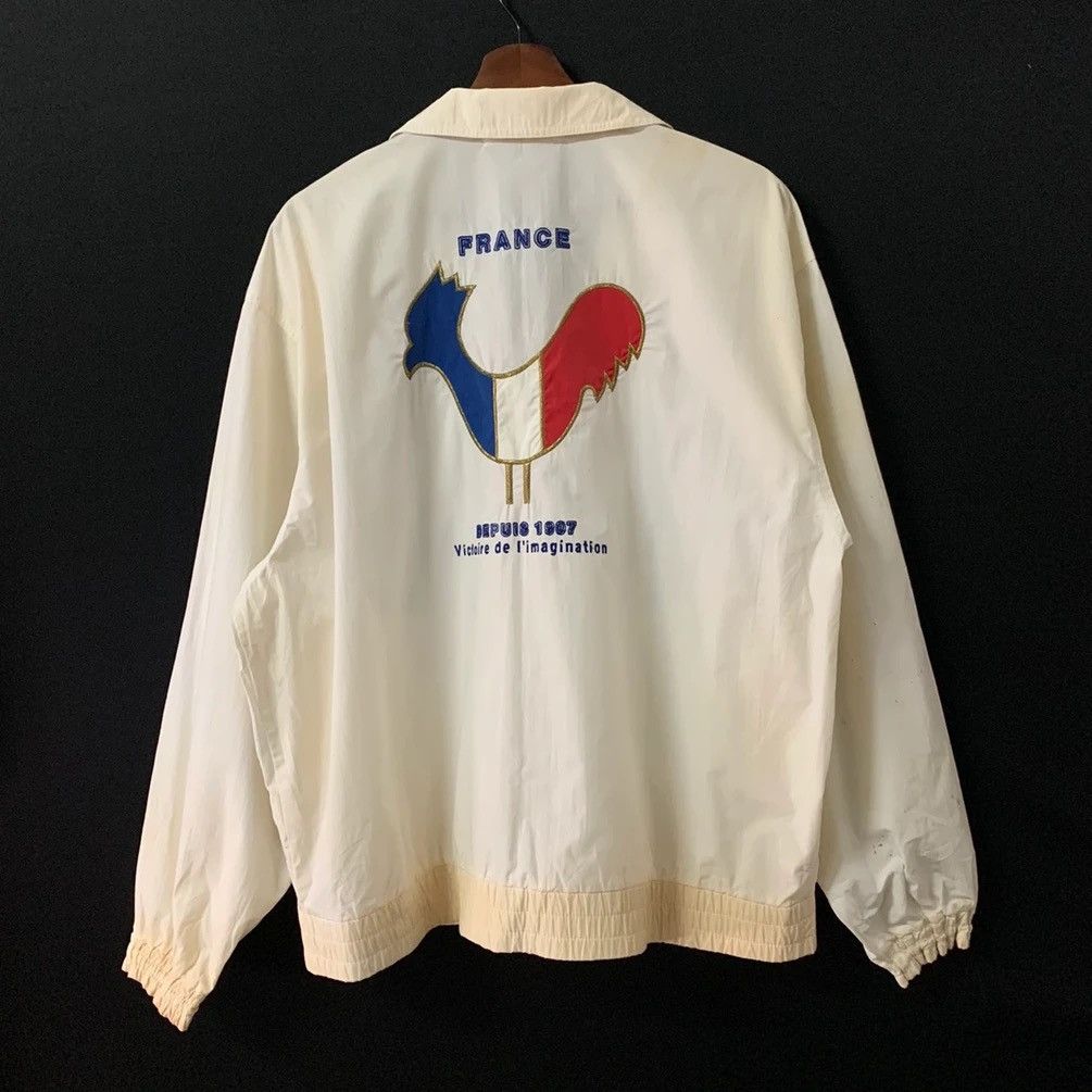 Vintage CYBER WEEK ‼️ Vintage Rossignal France Big Logo Back Jacket Size US L / EU 52-54 / 3 - 1 Thumbnail