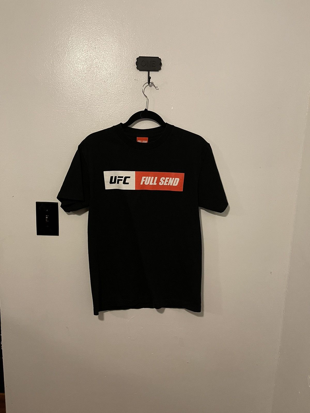 Ufc Full Send x UFC Box Logo T-Shirt (Black) | Grailed