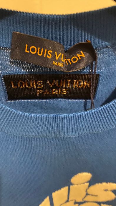 Louis Vuitton - Authenticated T-Shirt - Cotton Multicolour for Men, Never Worn, with Tag