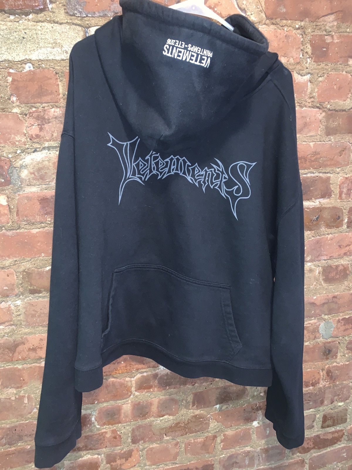 Champion Vetements Vetements Reversible Hoodie Grailed