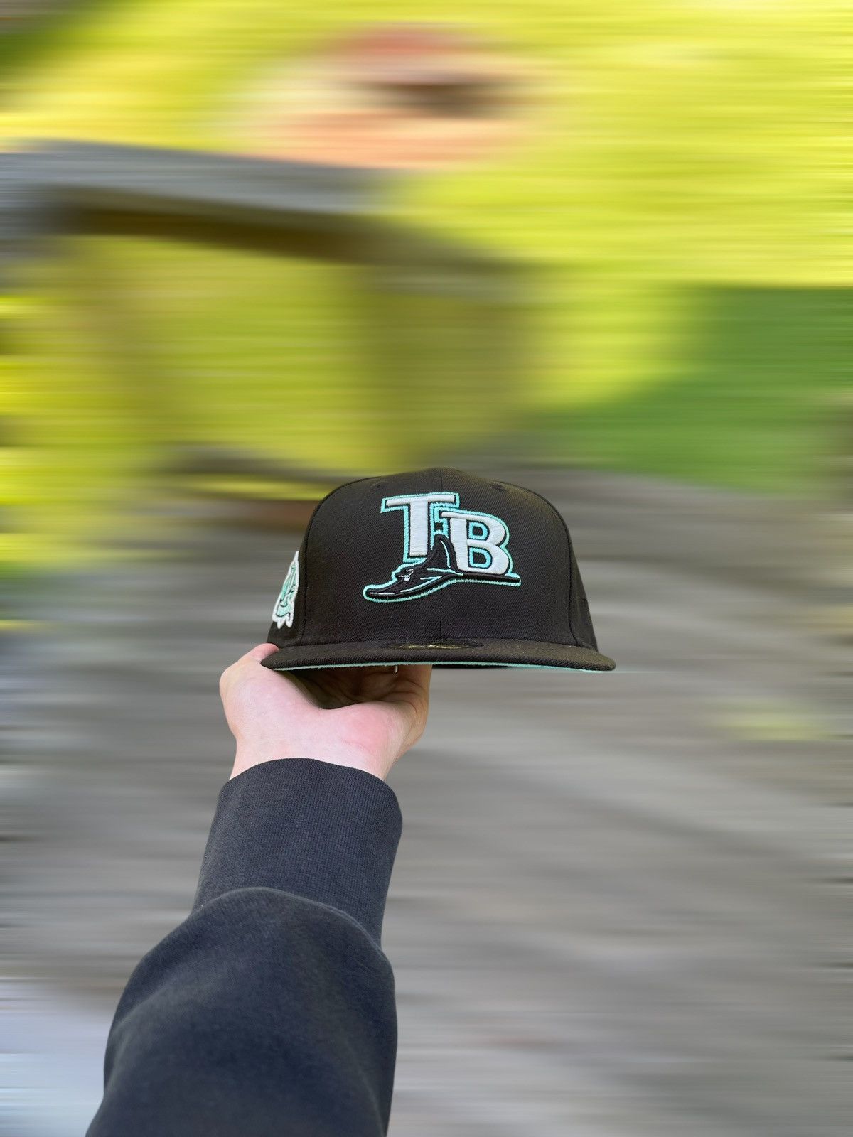 New Era Hat Club Exclusive Midnight Mint Tampa Bay Rays 7 1/4 *GITD* Size ONE SIZE - 1 Thumbnail