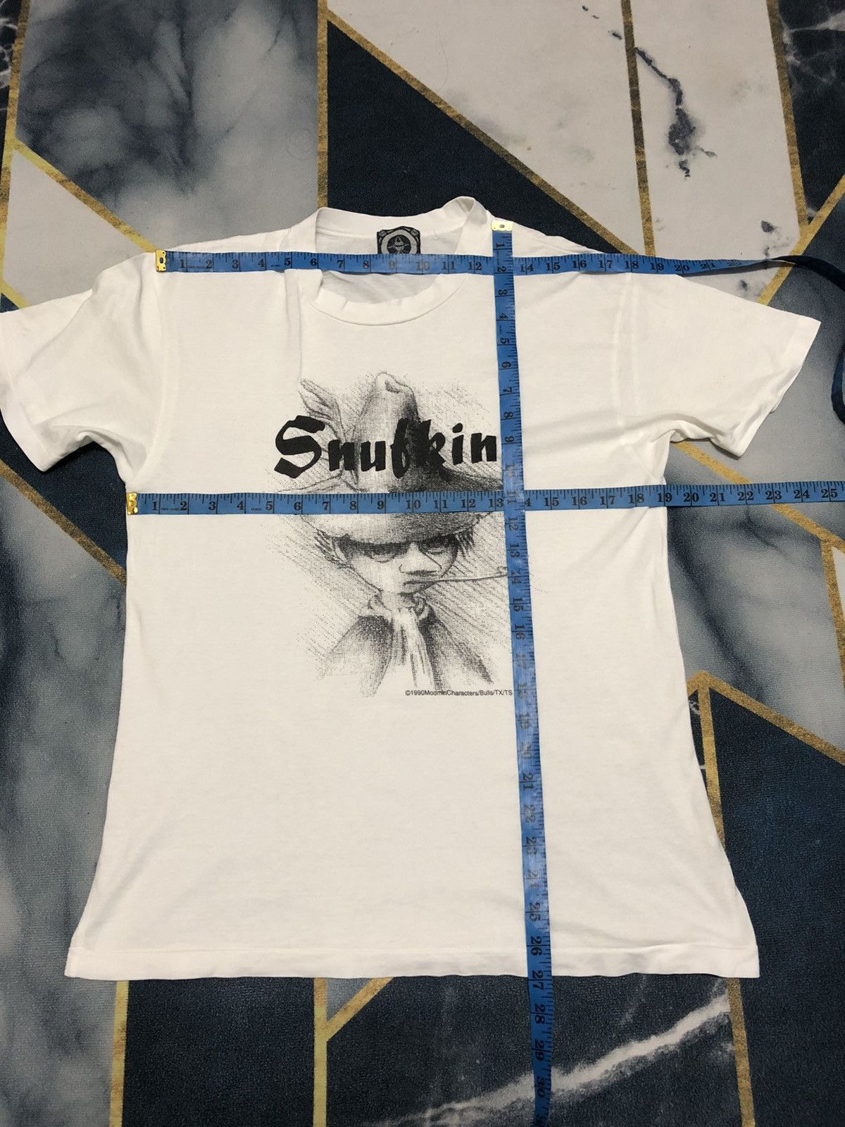 Anime × Vintage Vintage 1990 Snufkin Moomin Characters Bulls/TX/TS Size US M / EU 48-50 / 2 - 6 Thumbnail