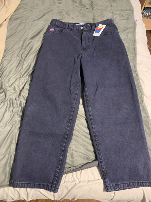 Polar Skate Co. Big Boy Jeans Black/Blue Size M | Grailed