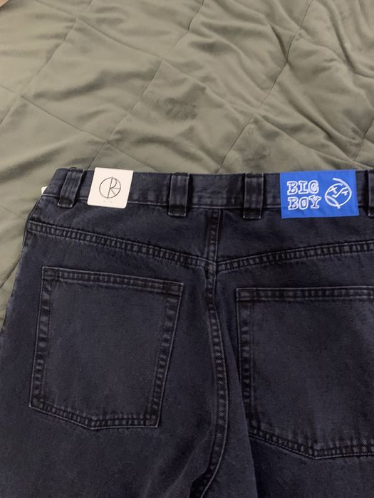 Polar Skate Co. Big Boy Jeans Black/Blue Size M | Grailed