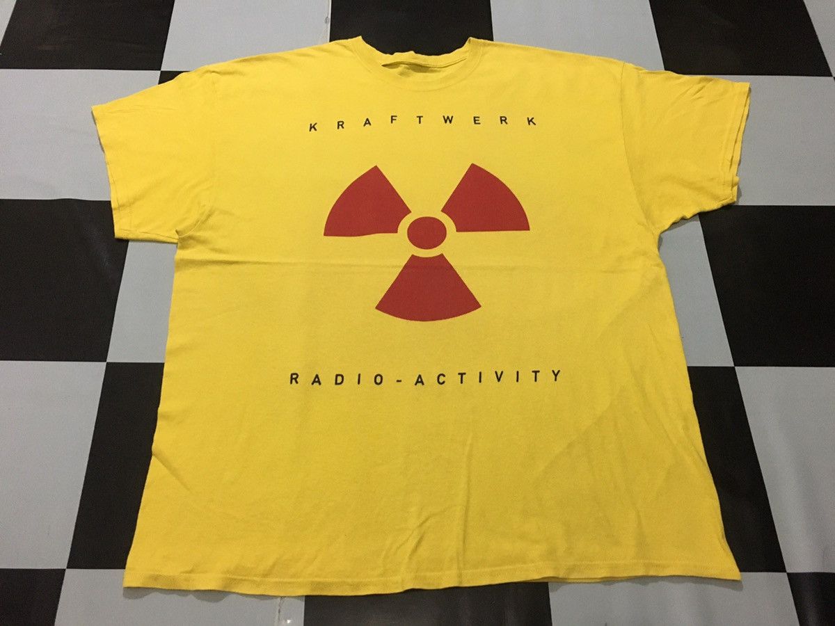 Band Tees 🔥 Rare Kraftwerk Shirt Radio Activity Size US XXL / EU 58 / 5 - 2 Thumbnail