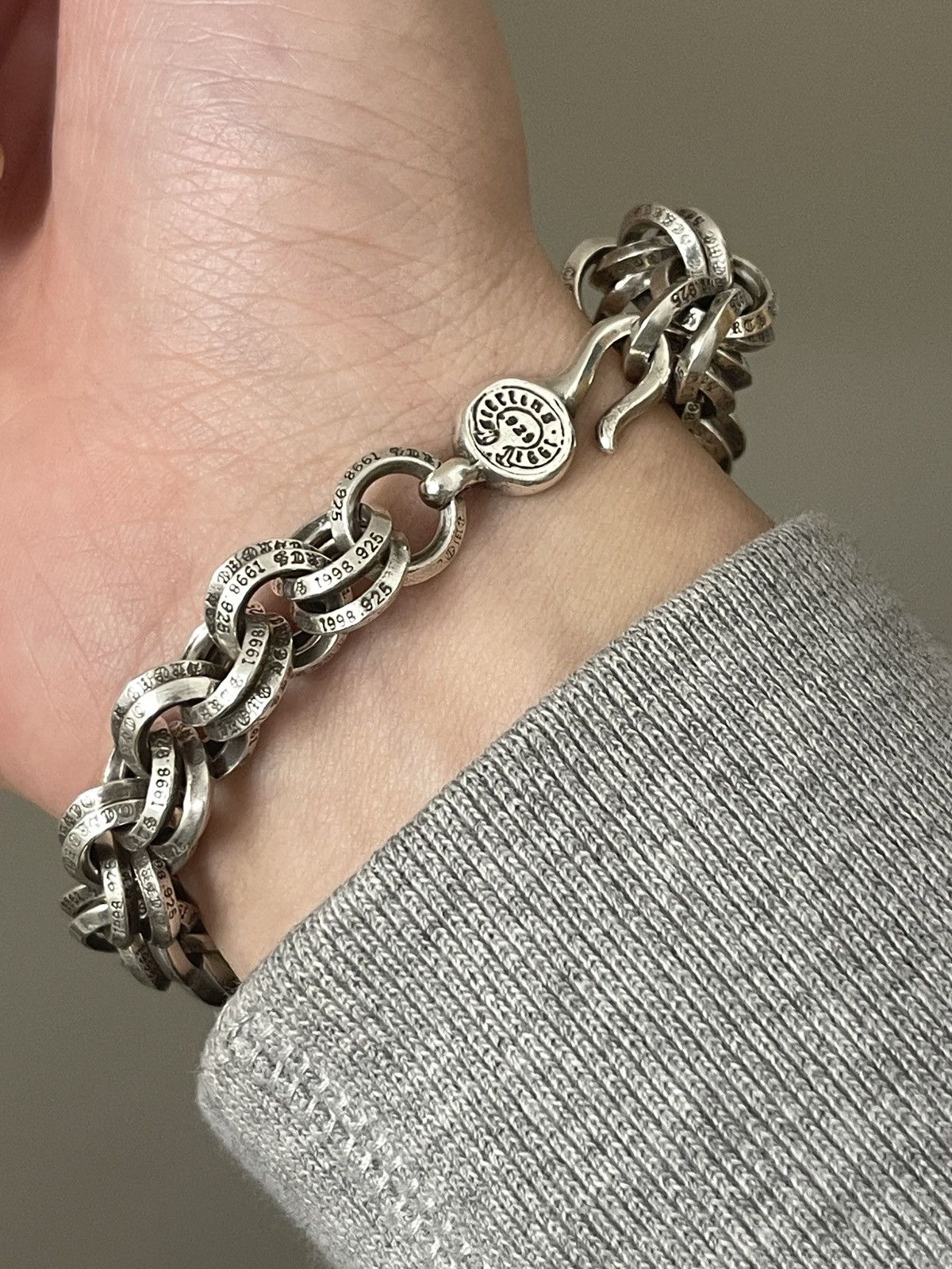 Chrome Hearts Chrome hearts Double B bracelet | Grailed