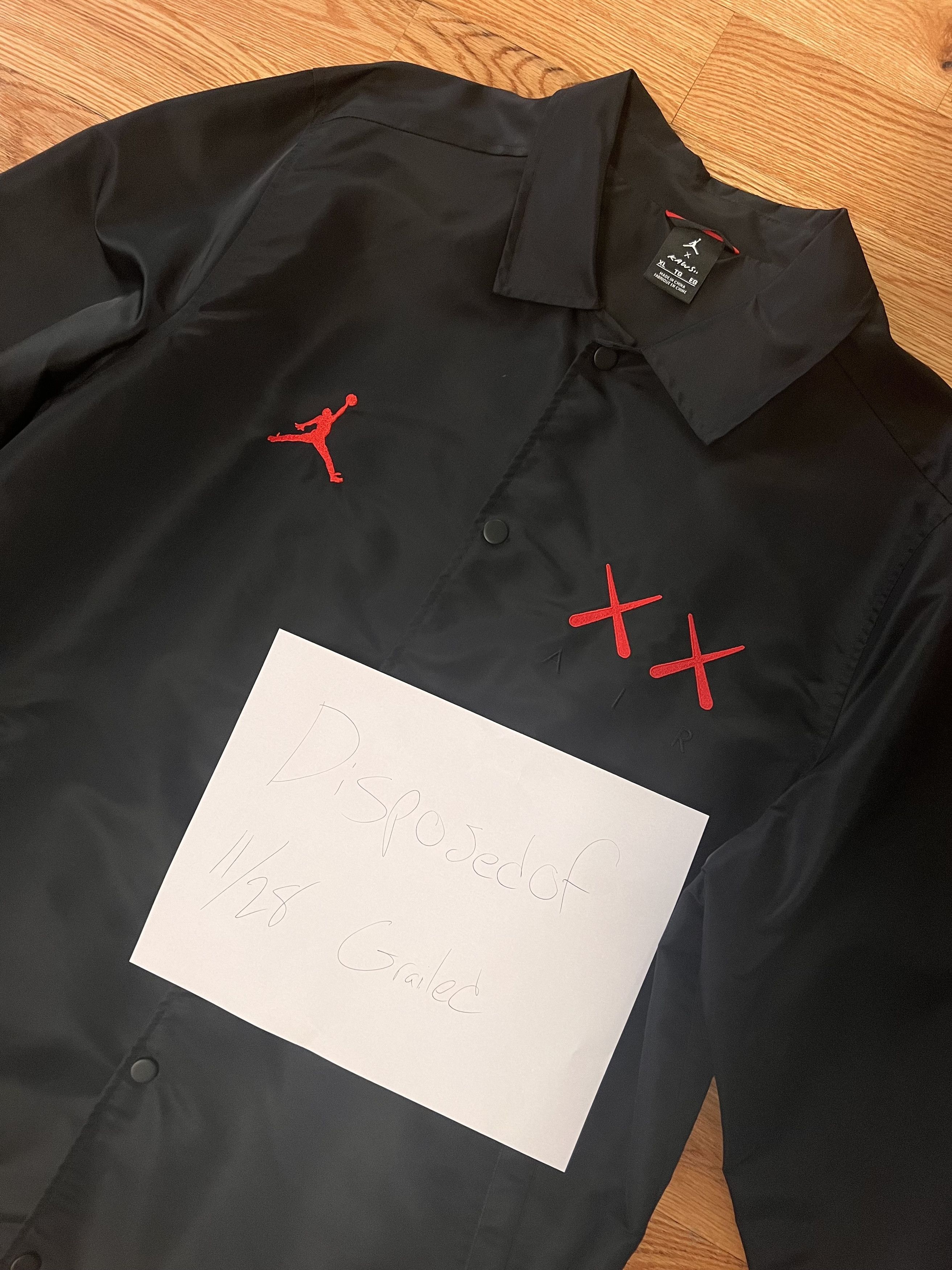 Jordan Brand Kaws Kaws Air Jordan Coach s Jacket Grailed