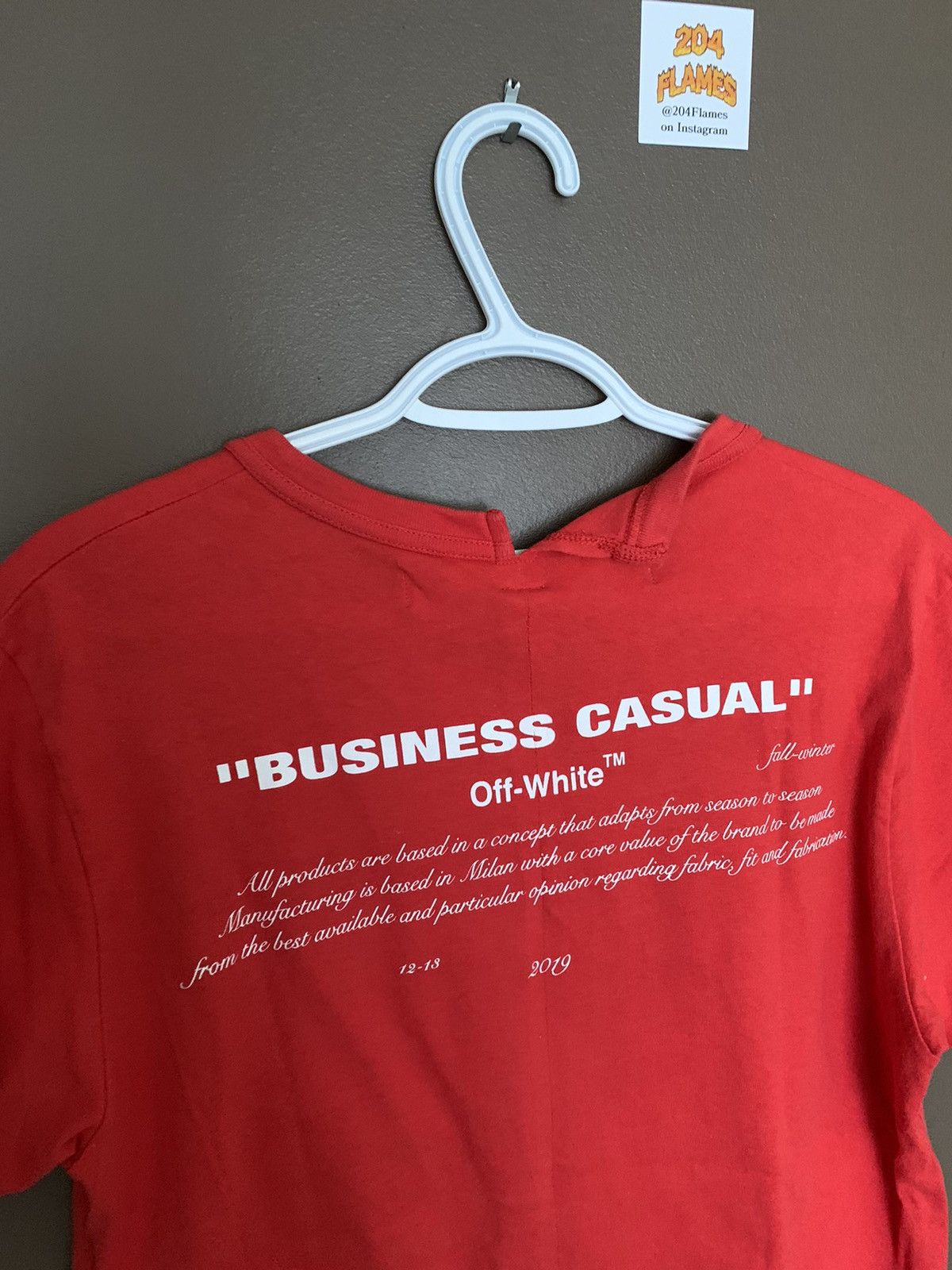 Off-White Off-White Bernini Tee Size US M / EU 48-50 / 2 - 4 Thumbnail