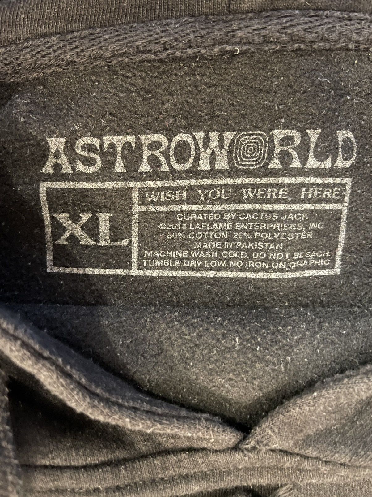 Travis Scott Travis Scott Astroworld Logo Hoodie Size US XL / EU 56 / 4 - 6 Thumbnail