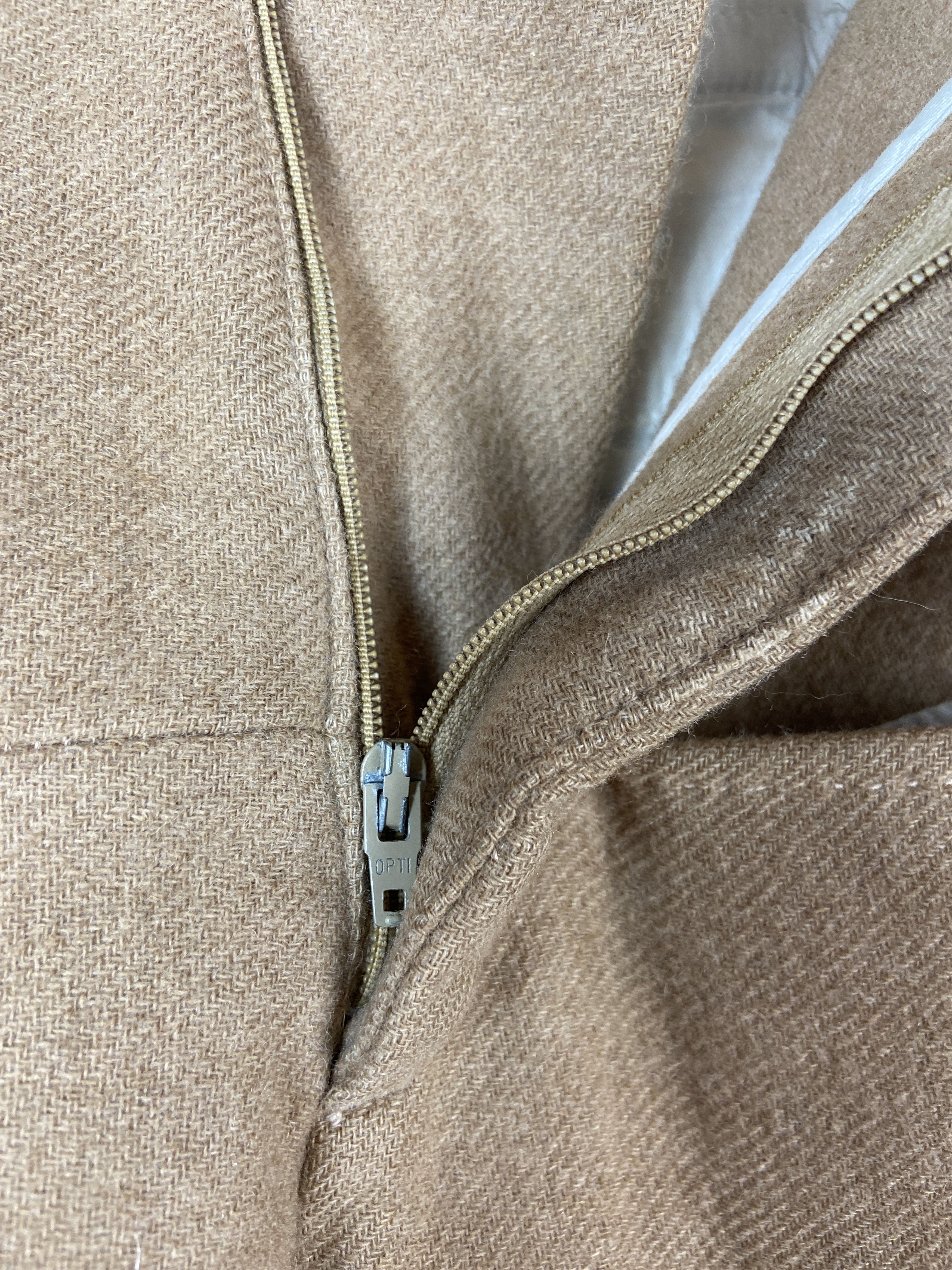 Raf Simons × Vintage Vintage Raf Simons Proto Wool Brown Pants Size US 31 - 10 Thumbnail