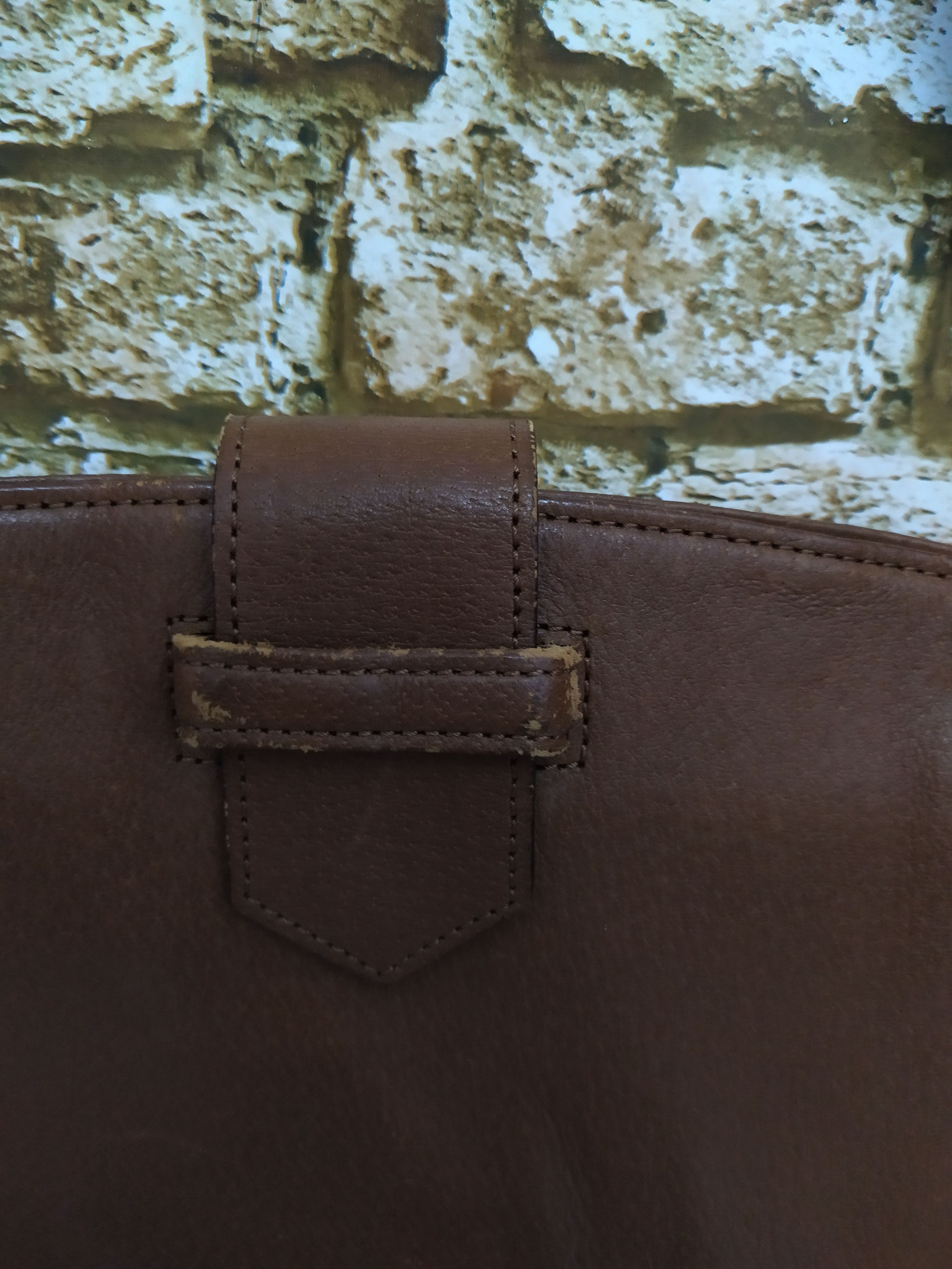 Vintage × Yves Saint Laurent YVES SAINT LAURENT YSL LEATHER BAG (C34) Size ONE SIZE - 3 Thumbnail