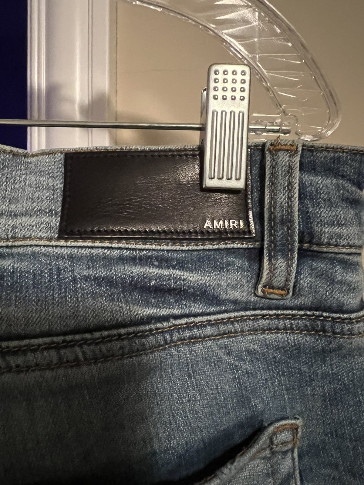 Amiri Amiri Slit Jean Size US 36 / EU 52 - 4 Thumbnail