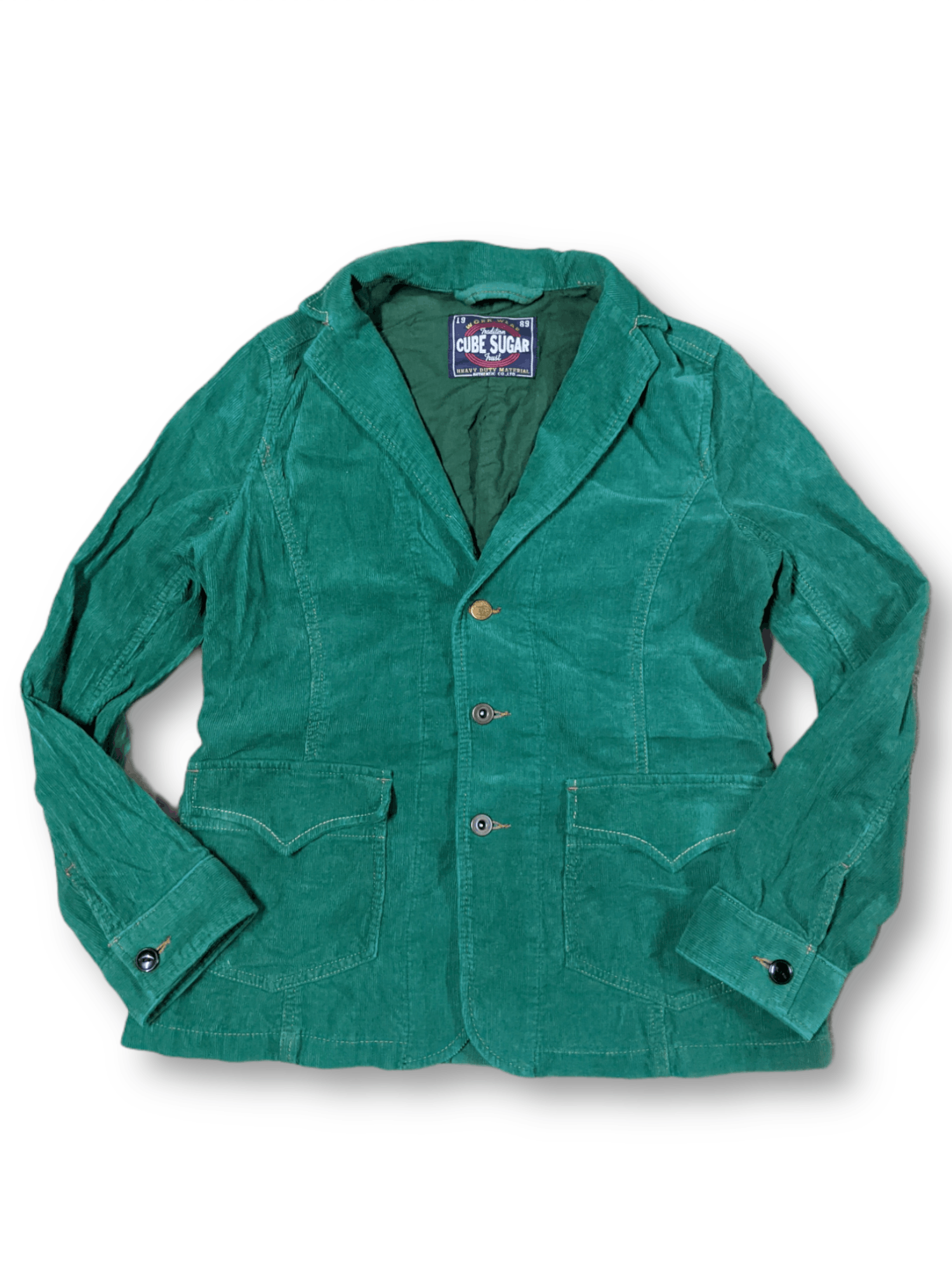 image of Cube Sugar Green Jacket Size S, Men's